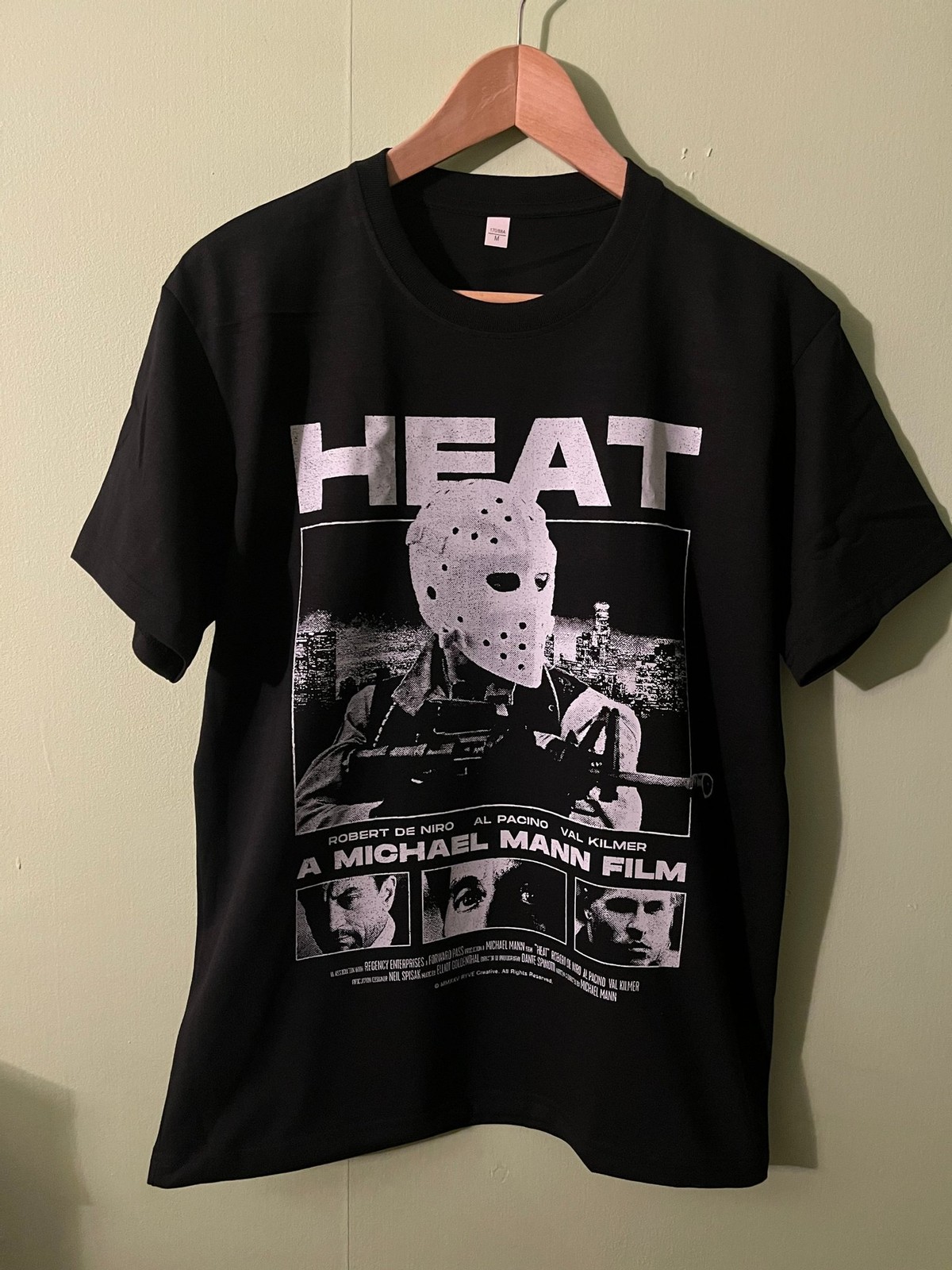 90s Remake Heat Movie A Michael Mann Film Short Sleeve T shirt NH27957