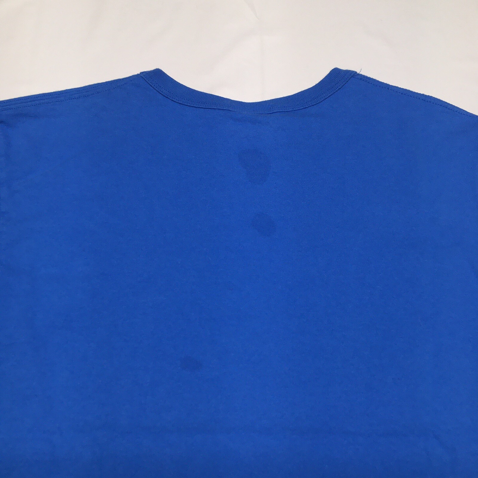 Champion Long Sleeve Logo T-Shirt Men’s Small Blue/Black Streetwear Sportswear
