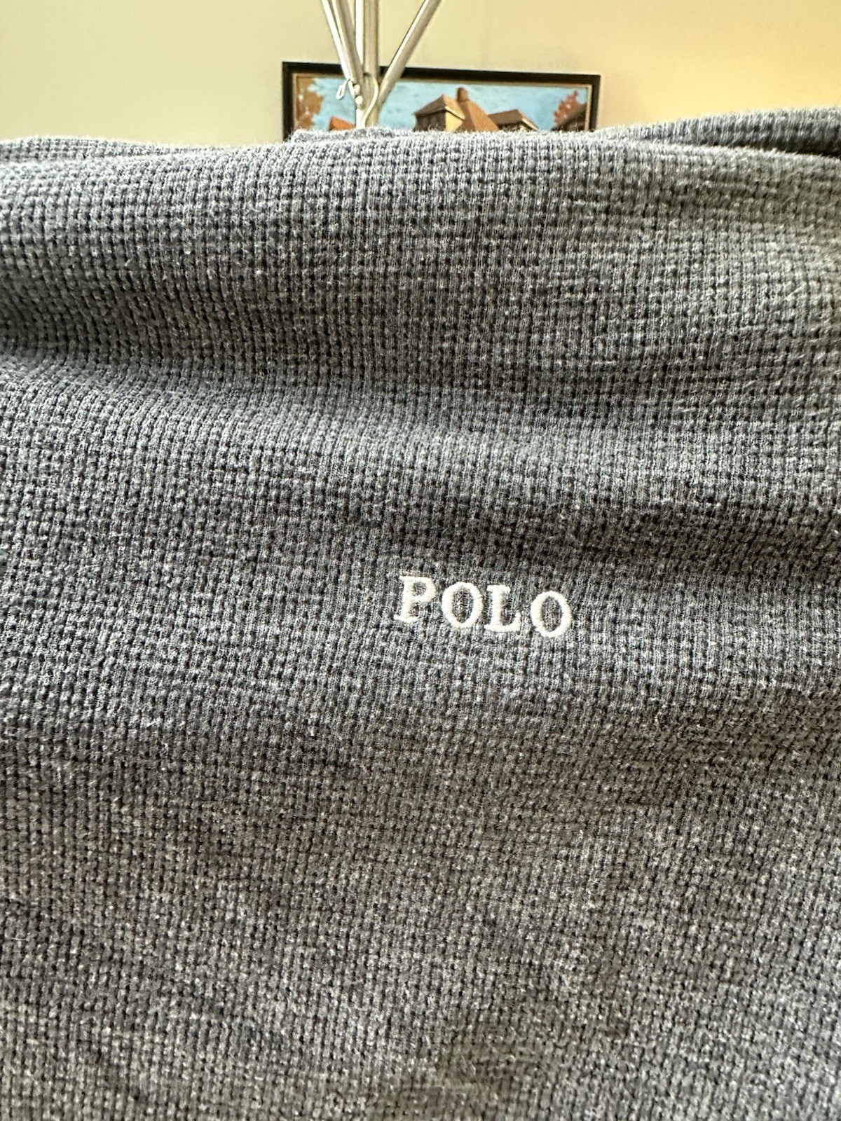 XL Polo Ralph Lauren Men’s Gray Long Sleeve Thermal Shirt