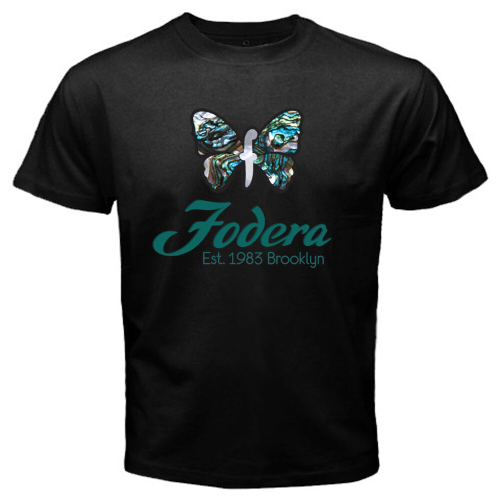 Fodera Guitar Men’s Black T-Shirt Size S to 5XL