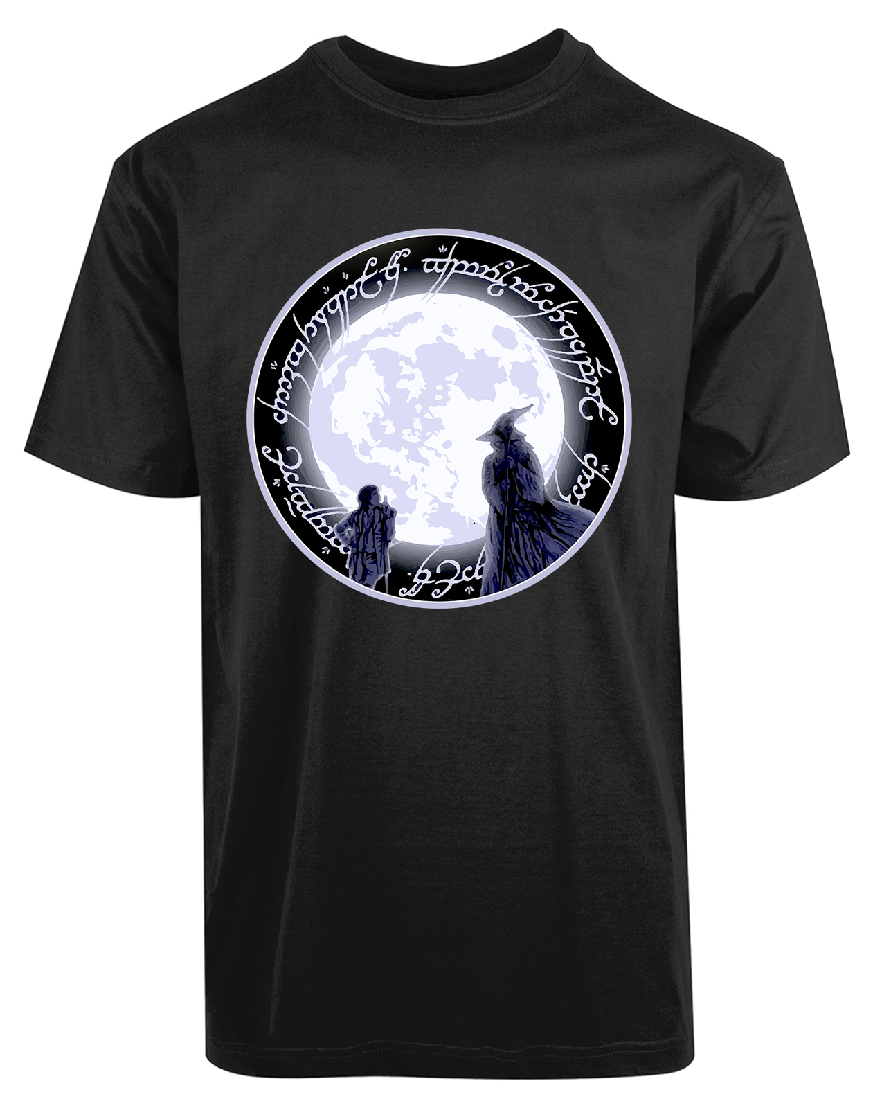Big Bright Moon Witch Wizard New Men’s Shirt Cool Stylish Unisex Authentic Tees