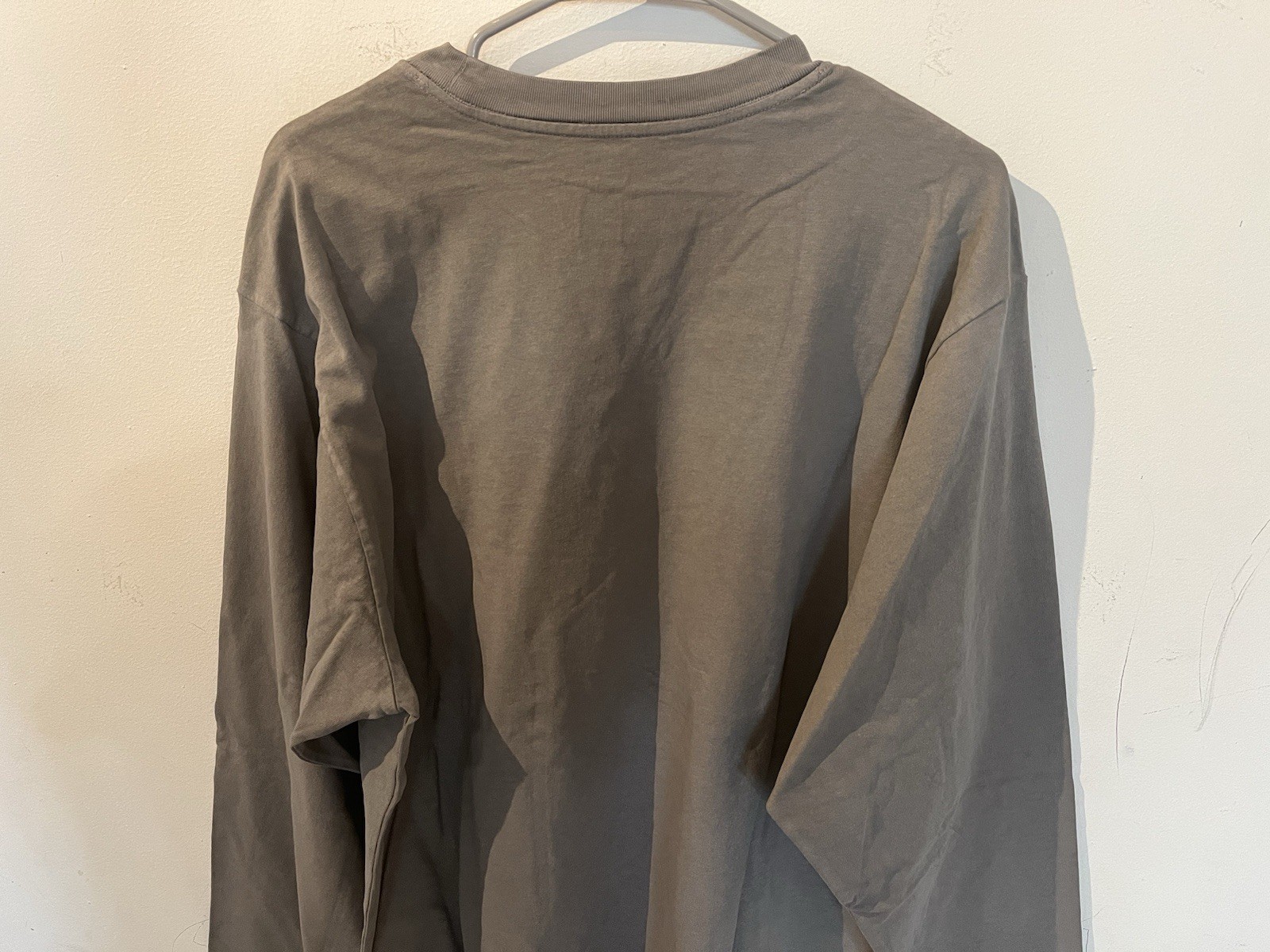 Yeezy YZY x GAP Unreleased Poetic Grey Long Sleeve T Shirt – Size L BRAND NEW