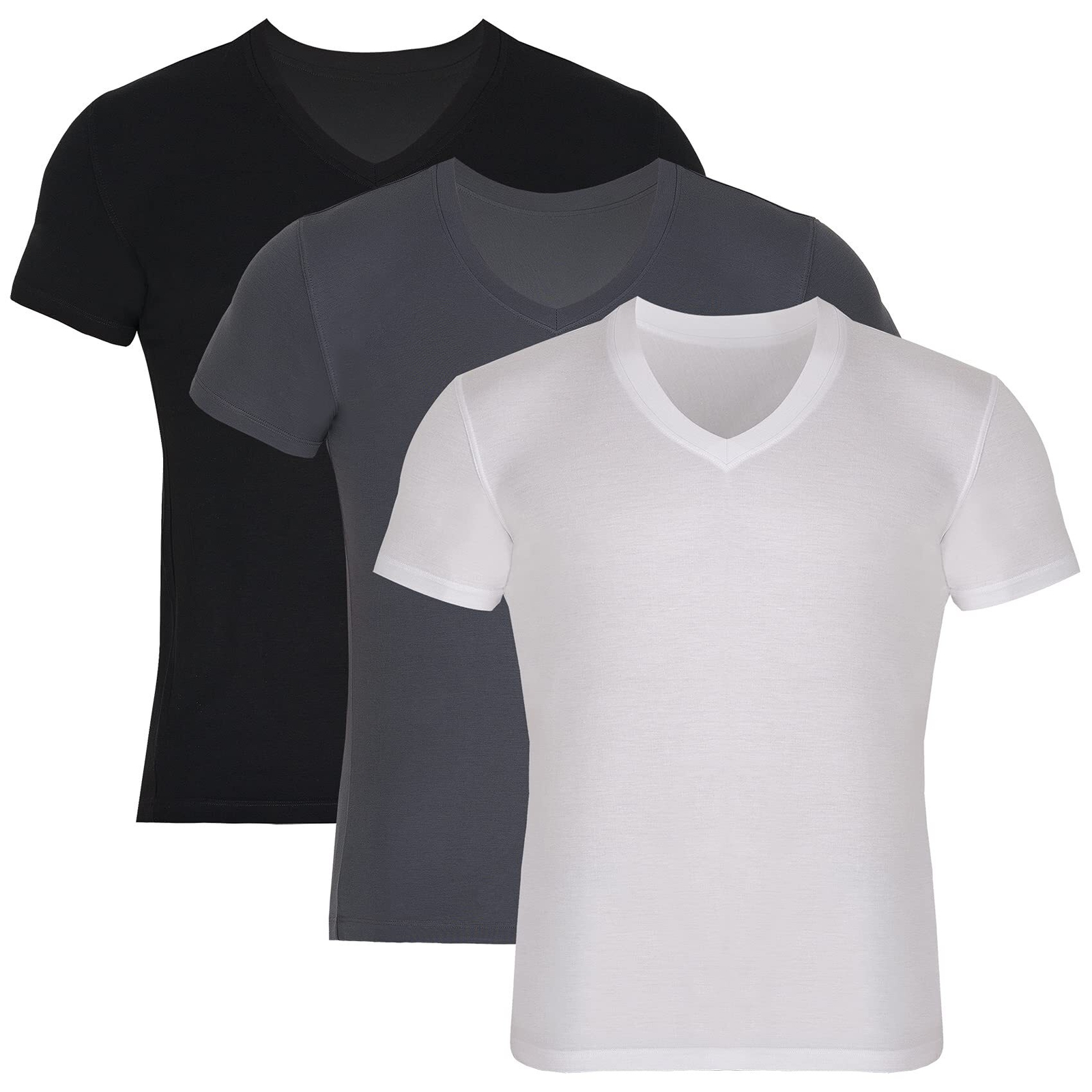 Bamboo V-Neck Undershirt (3 Pack)