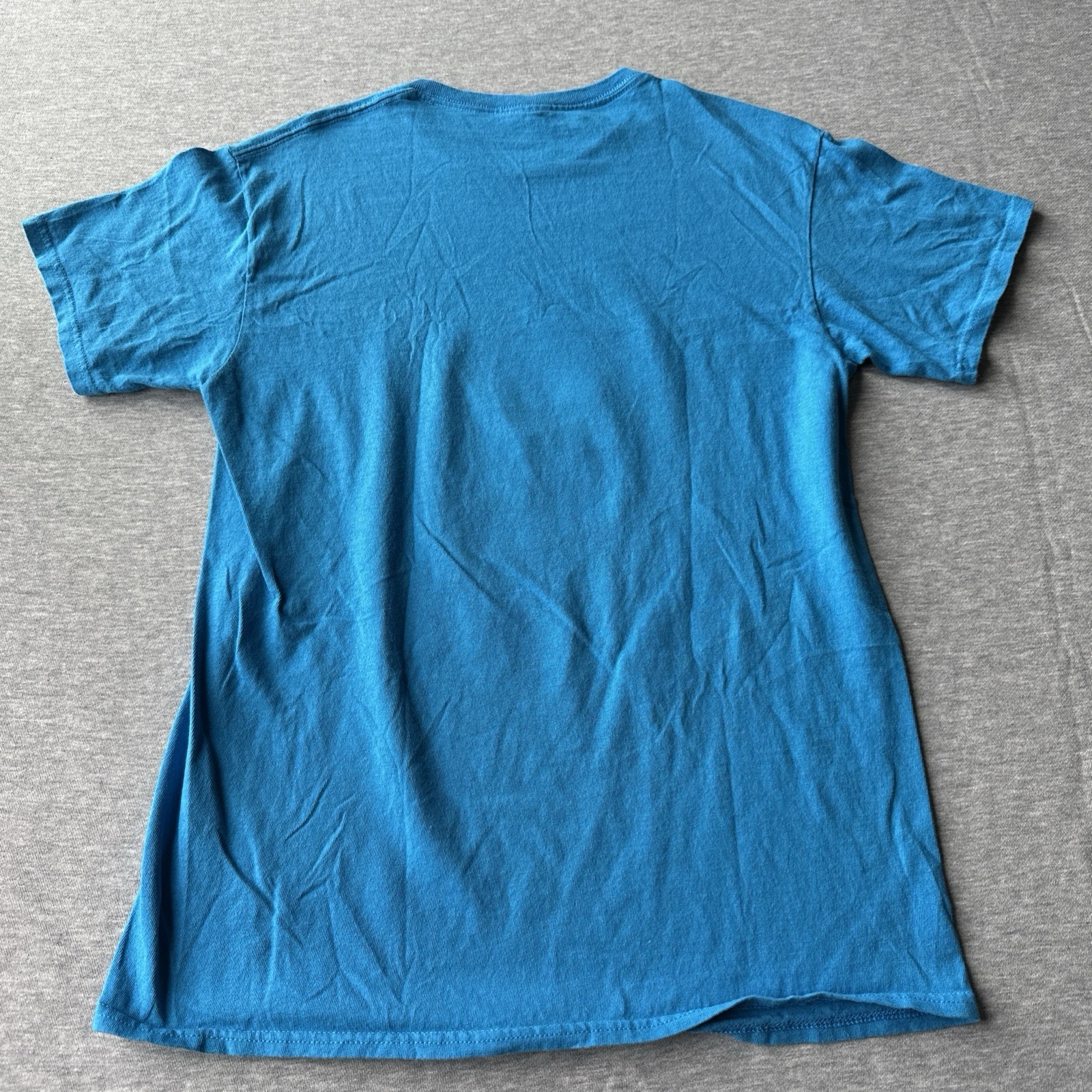Vintage Disney T Shirt Size M 100% Cotton Light Blue Color