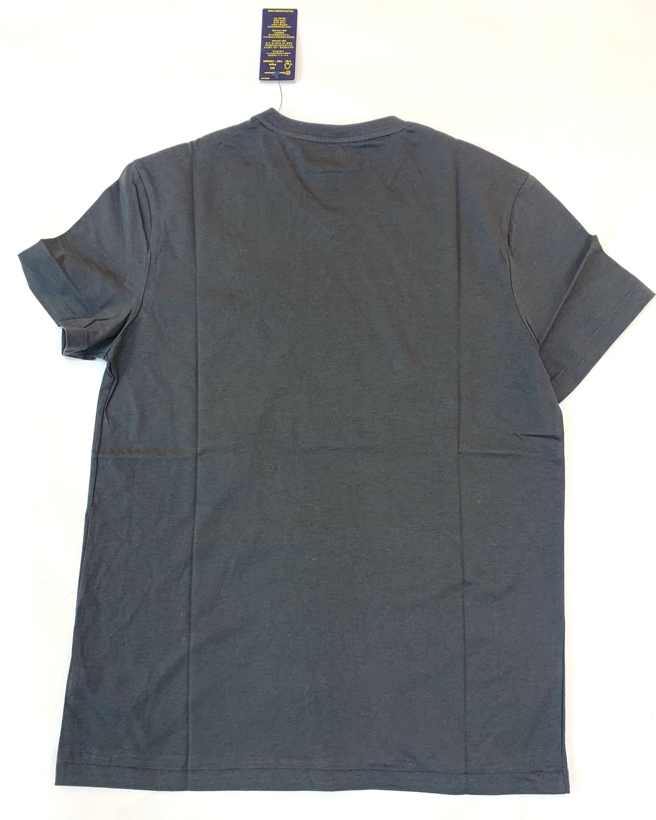 Polo Ralph Lauren Men’s Charcoal Gray Cotton V-Neck T-Shirt