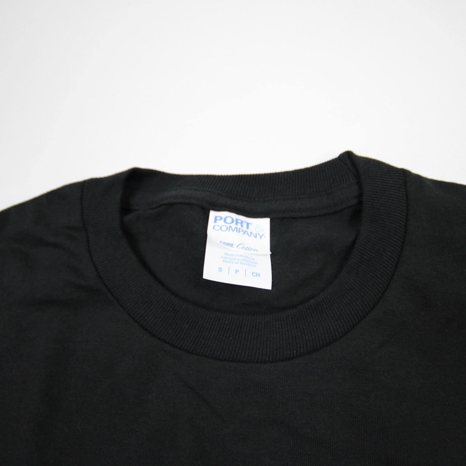 Port & Company Short Sleeve Shirt Men’s Black Used Multiple Sizes