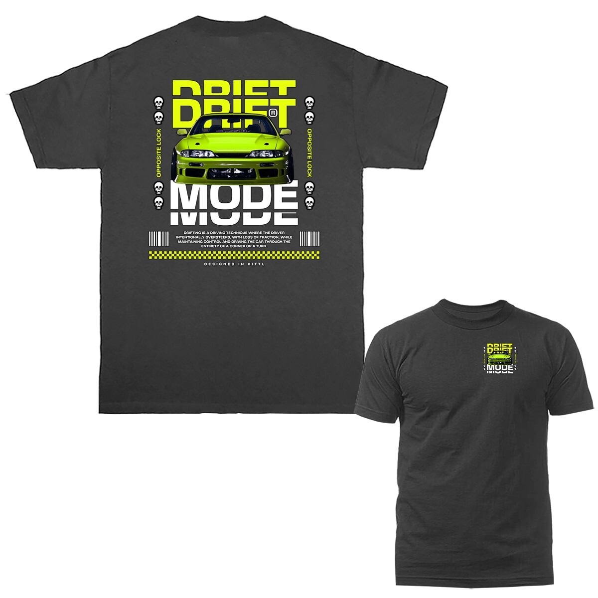 Drift Mode Imported Tuned Custom JDM Sports Car T-shirt