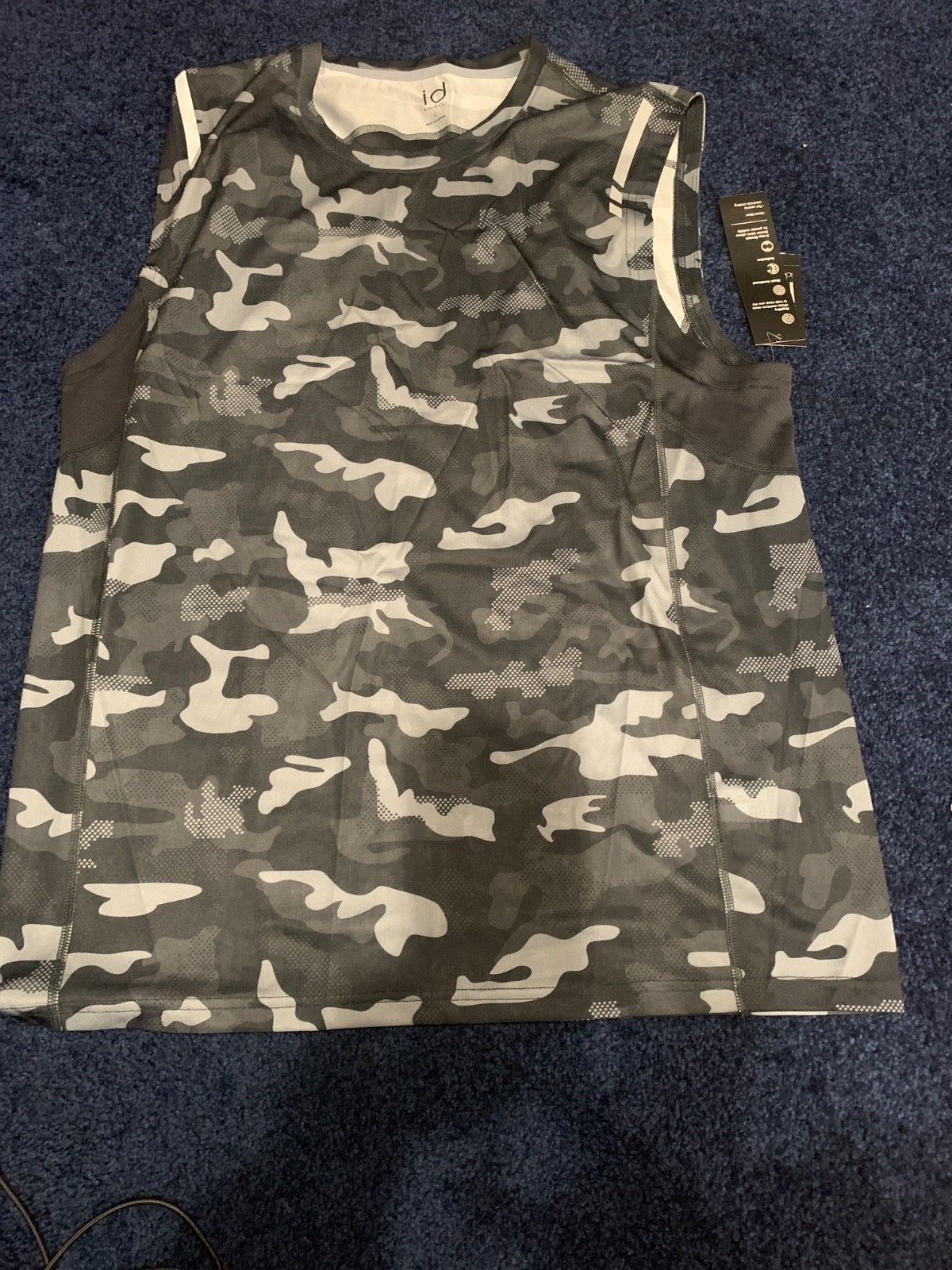 ID IDEOLOGY Men’s athletic RapiDry Sleeveless Tank Top Shirt various color/size