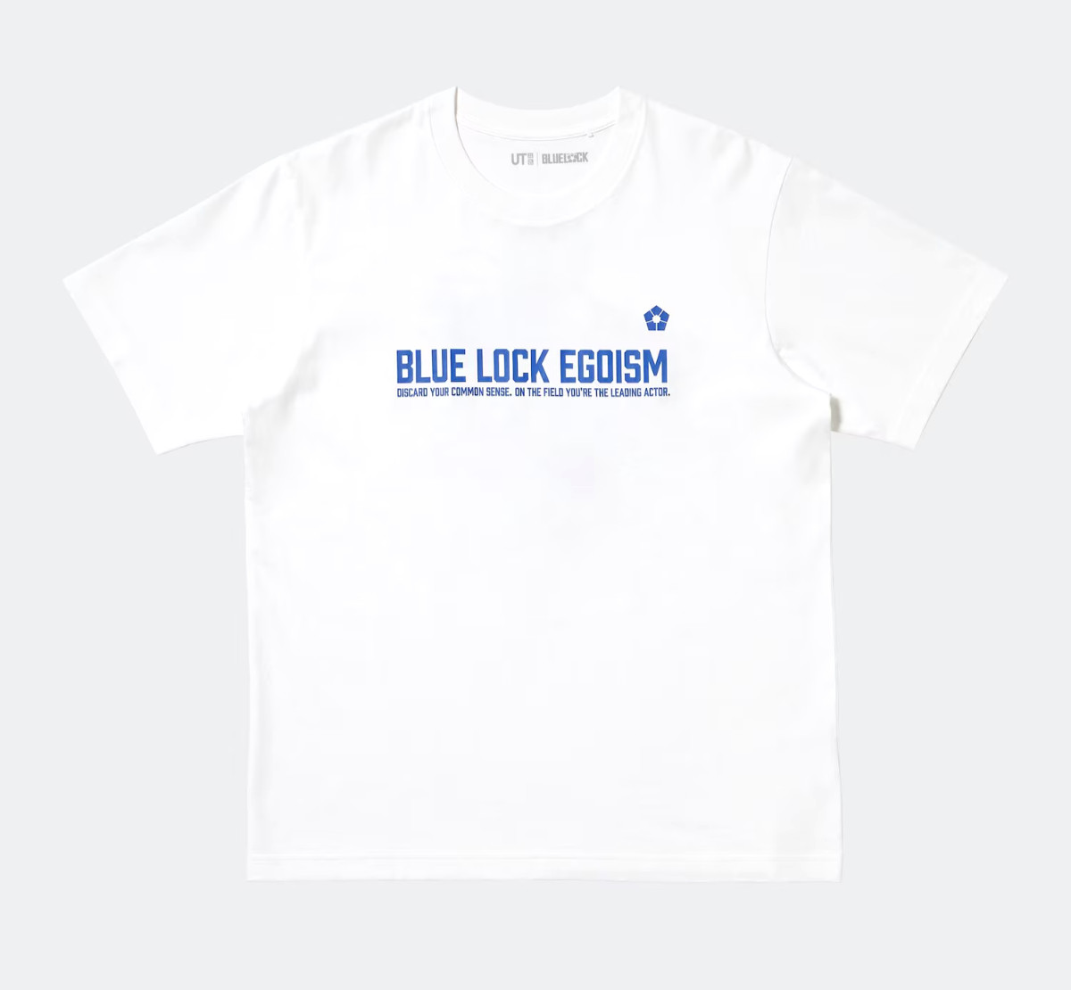 Blue Lock Uniqlo T-shirt Unisex White L size in Japan
