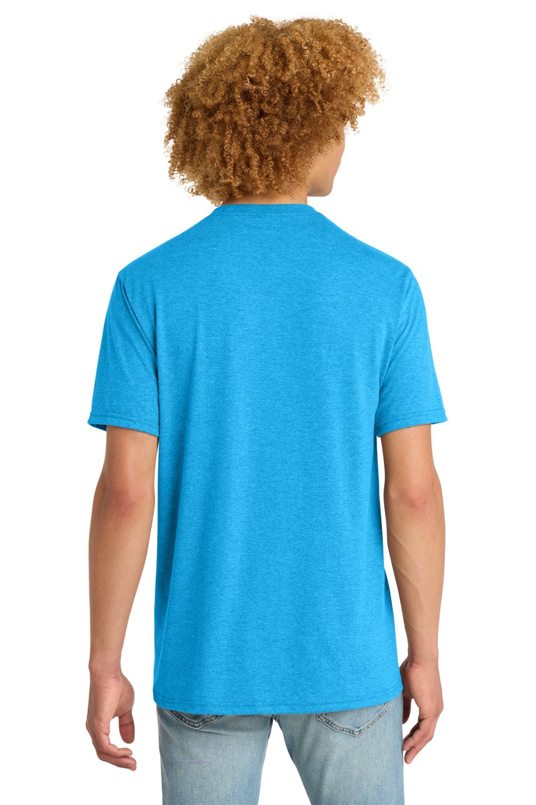 District DM130 Perfect Tri Tee Turquoise Frost XL