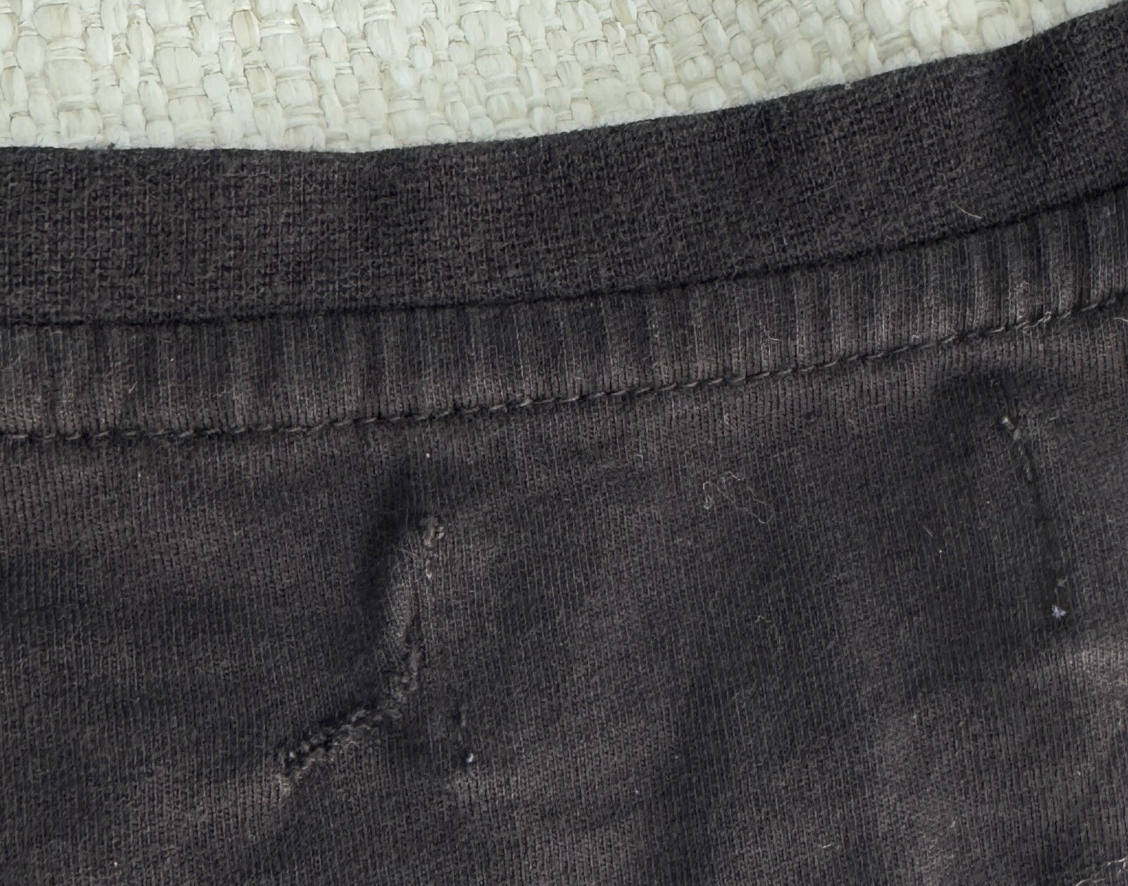 The Original Fred Perry T Shirt Crew Neck Black Plaid Detail Mens Small