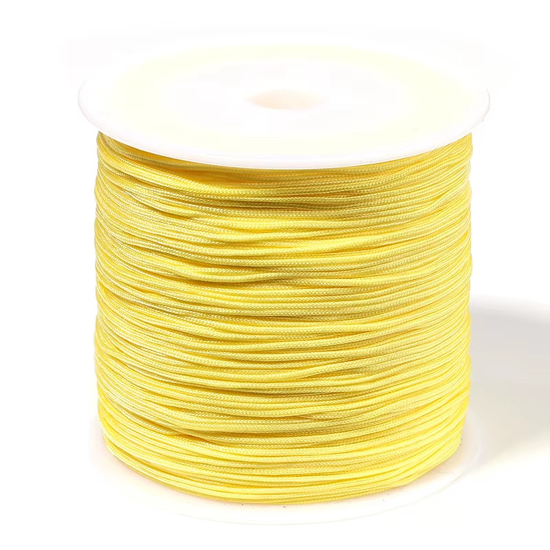 90M/Roll 0.8M #72 Nylon Thread Cord String for Jewelry Making Handmade Woven Rop
