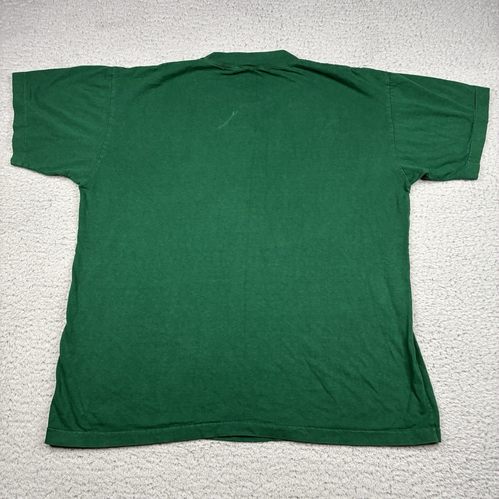 Vintage Dibuho Philippines Hand Painted Tourist T-Shirt Mens Large Green
