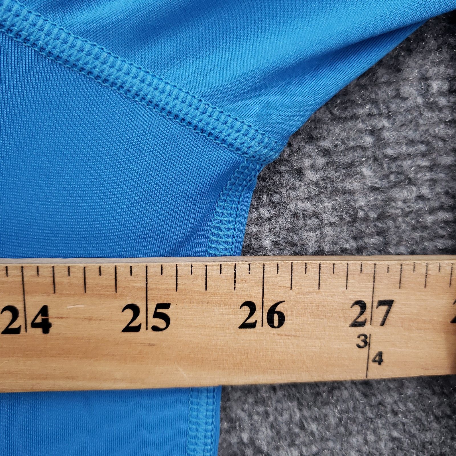 Tommy Bahama 1/4 Zip Shirt Mens XL Blue Two Tone Mock Neck Pullover Activewear