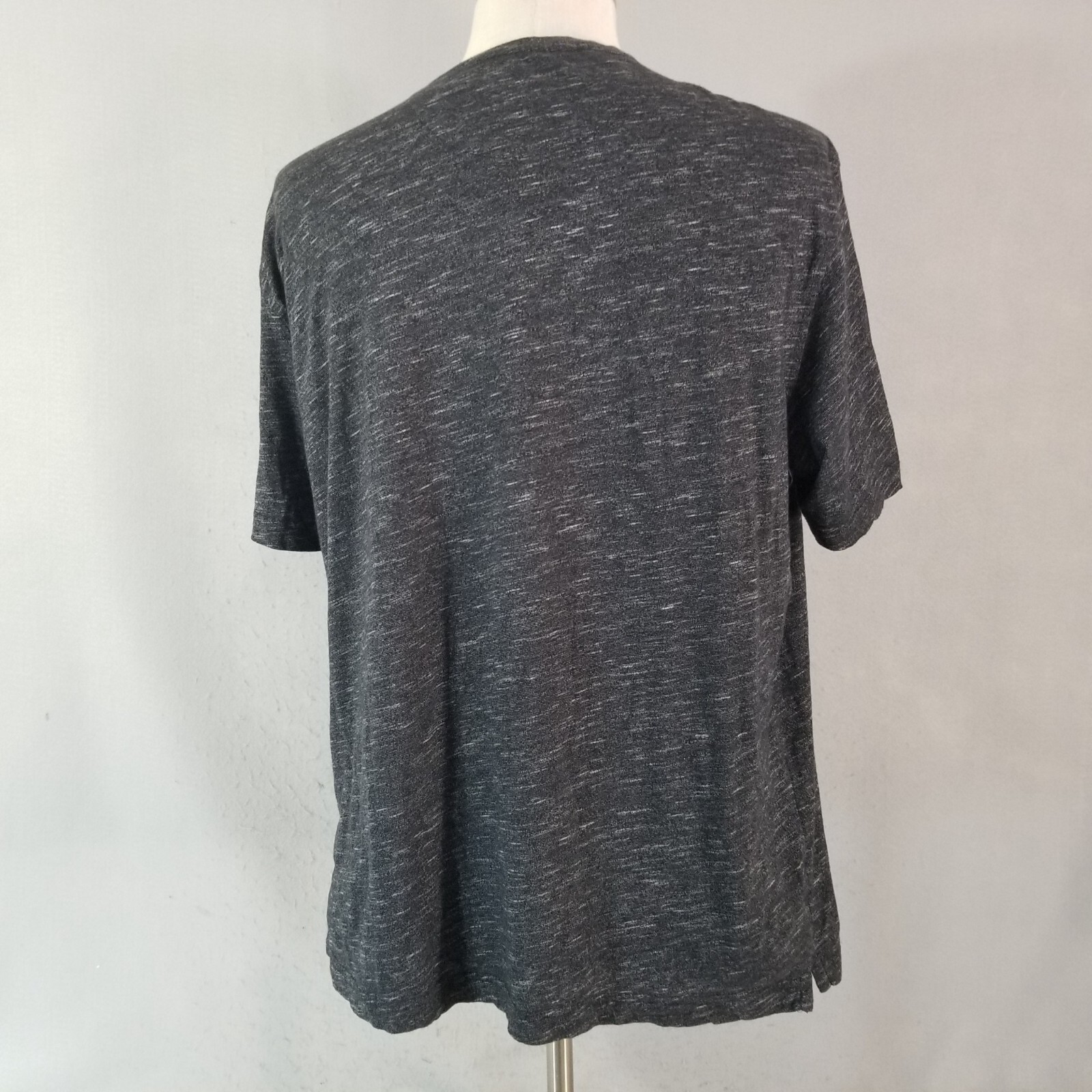 Greg Norman shirt men’s large black Heather short sleeve cotton