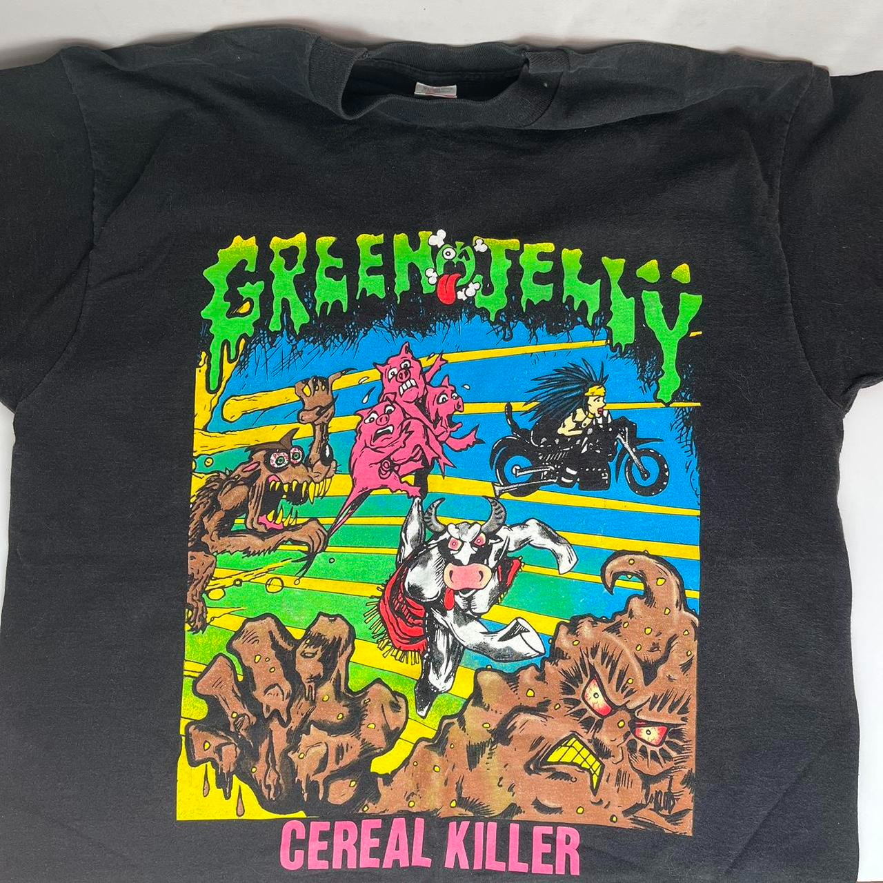 RARE Vintage 1993 Green Jelly Gift For Fan Full Szie S to 5XL T-shirt MD1390