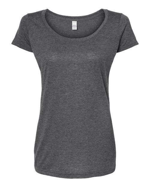 Tultex Women’s Poly-Rich Scoop Neck T-Shirt