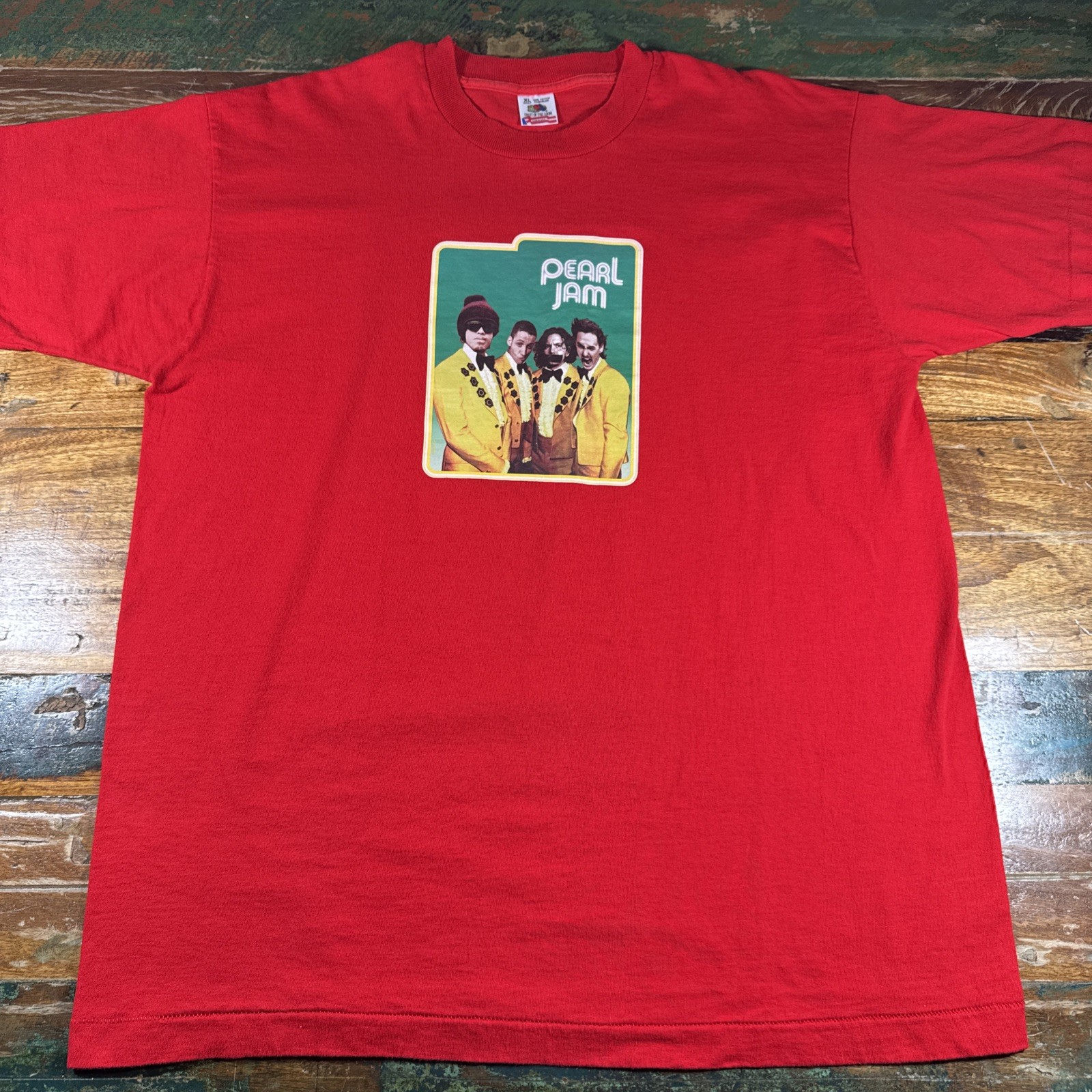 Vintage Pearl Jam Shirt Mens XL Spin Ten Club Band Tee Single Stitch