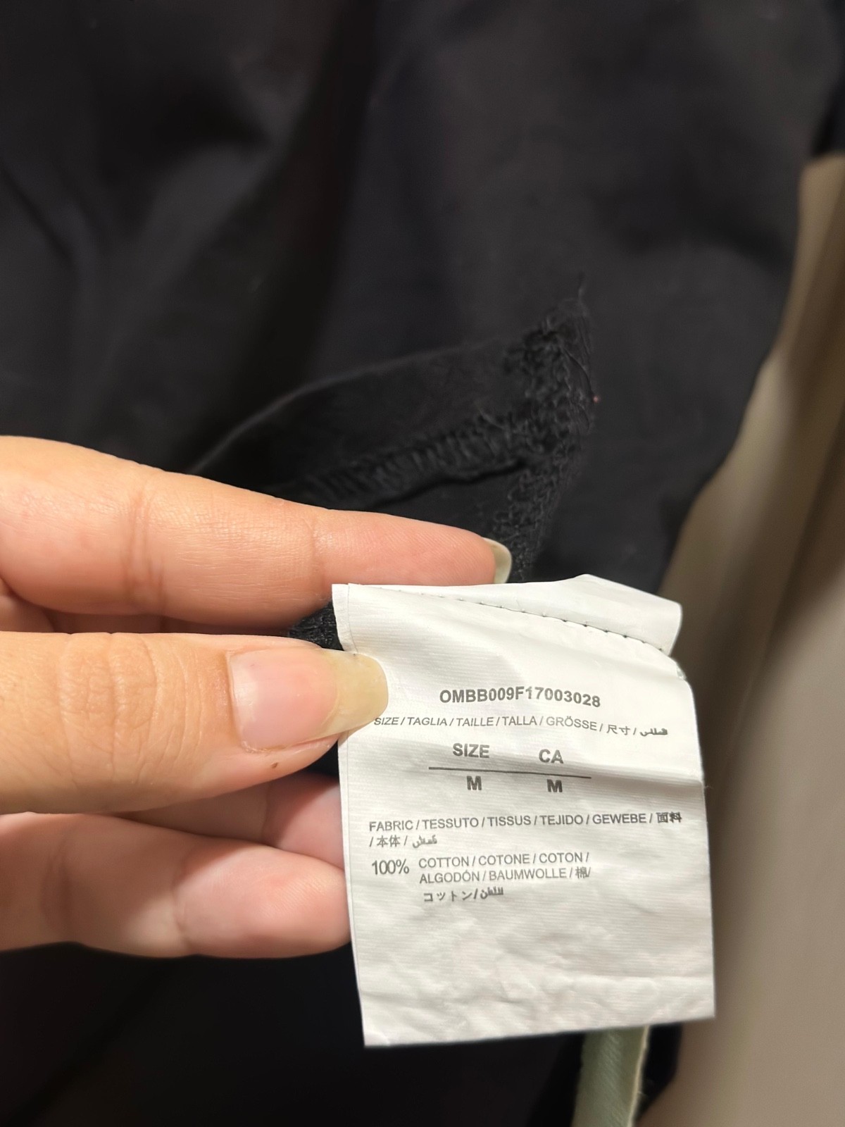 Authentic Off-White Temperature Tee Black M Virgil Abloh 2018 Limited Rare SS18