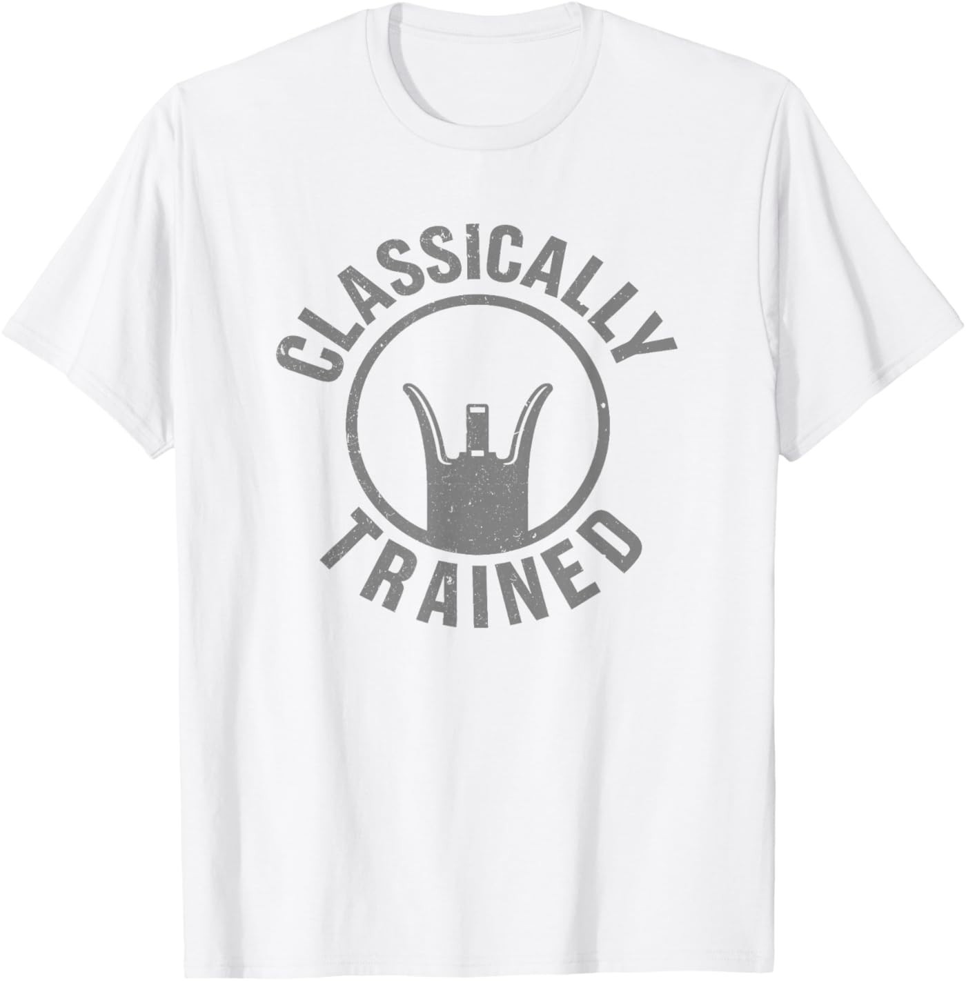 Vintage Classically Trained Iron Sights Grunge 2A Patriot T-Shirt