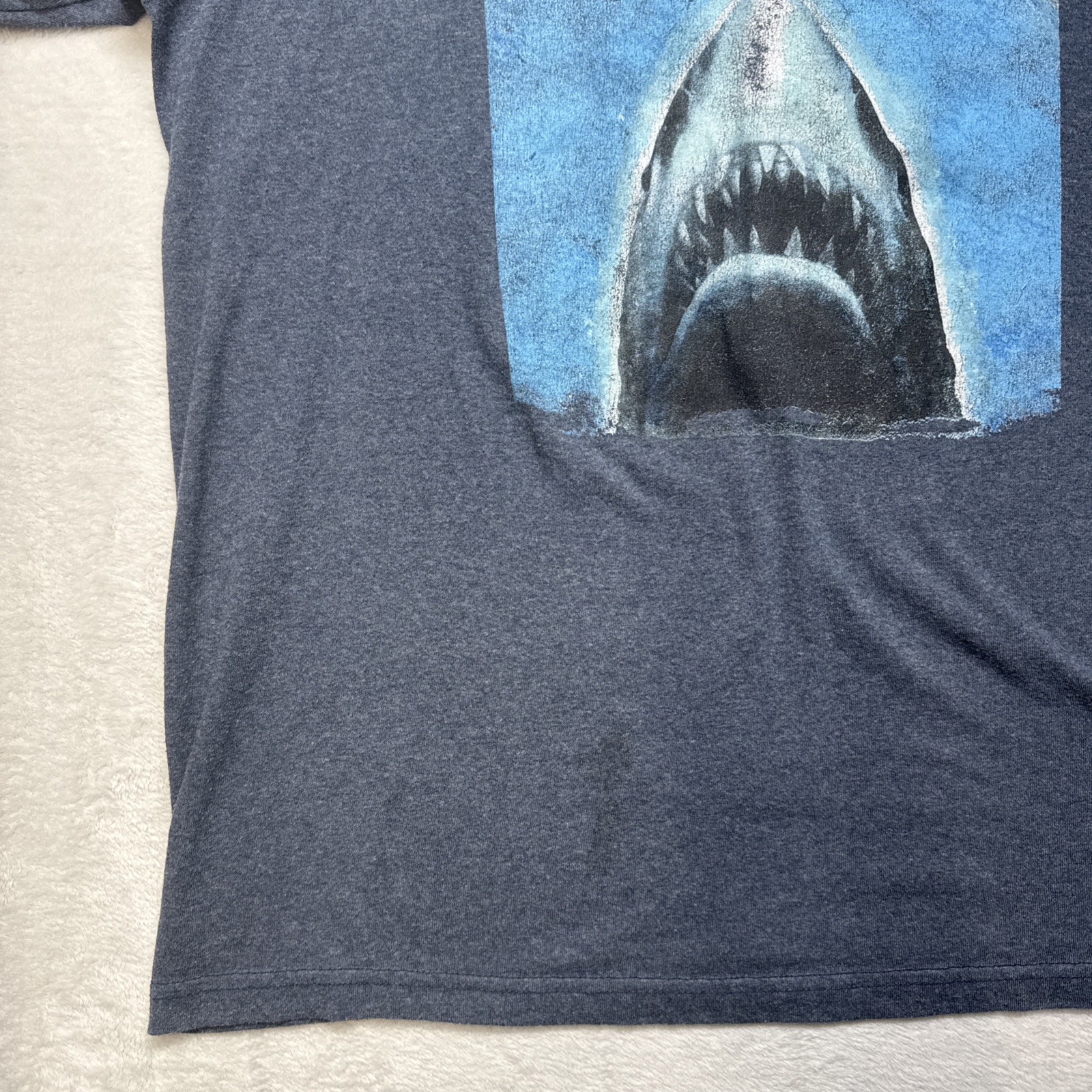 Jaws Movie T-Shirt Men’s 2XL Big & Tall – Horror Fan Retro Shark – Free Shipping