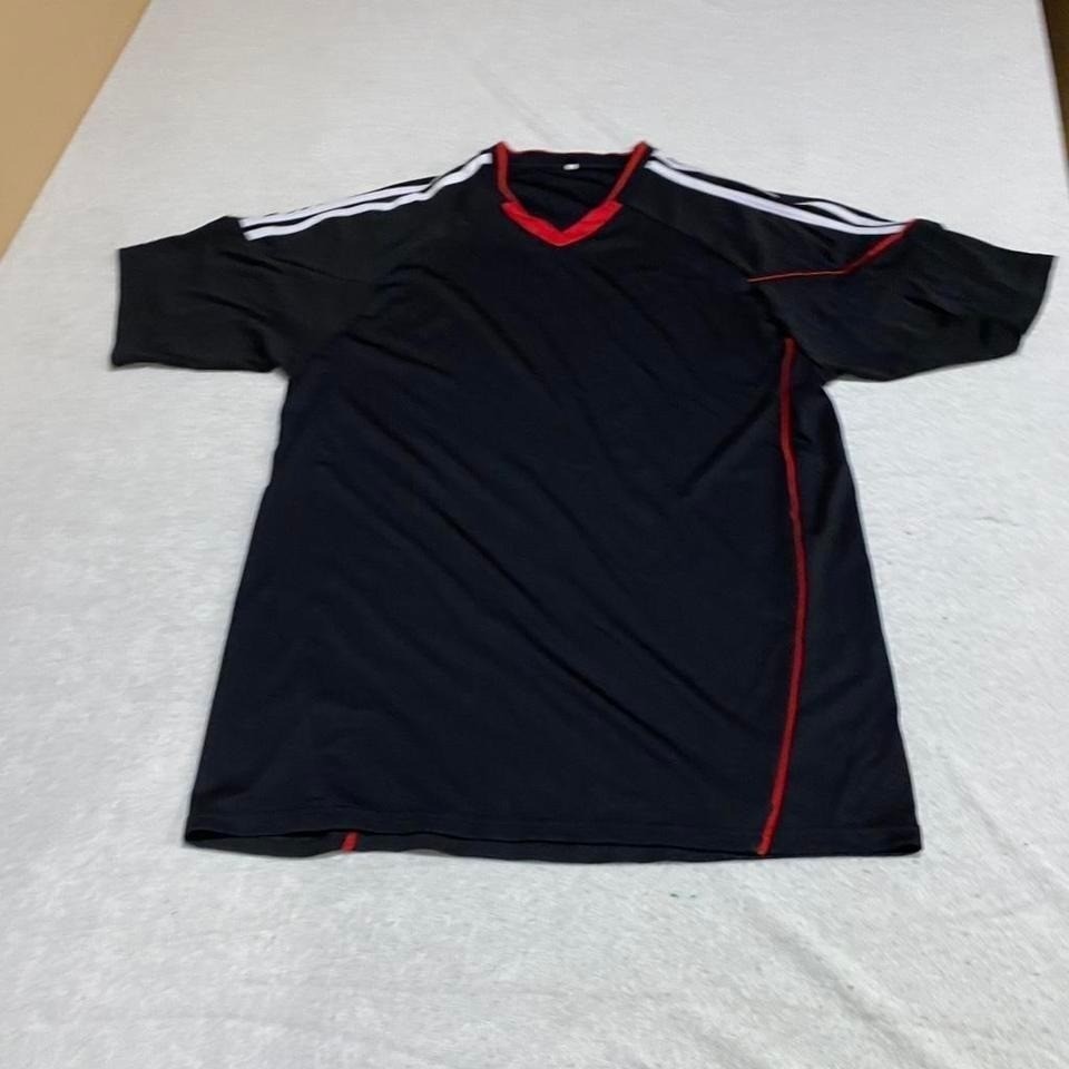 No brand black and red sportswear shirt adult XL. SKU508 #sportswear