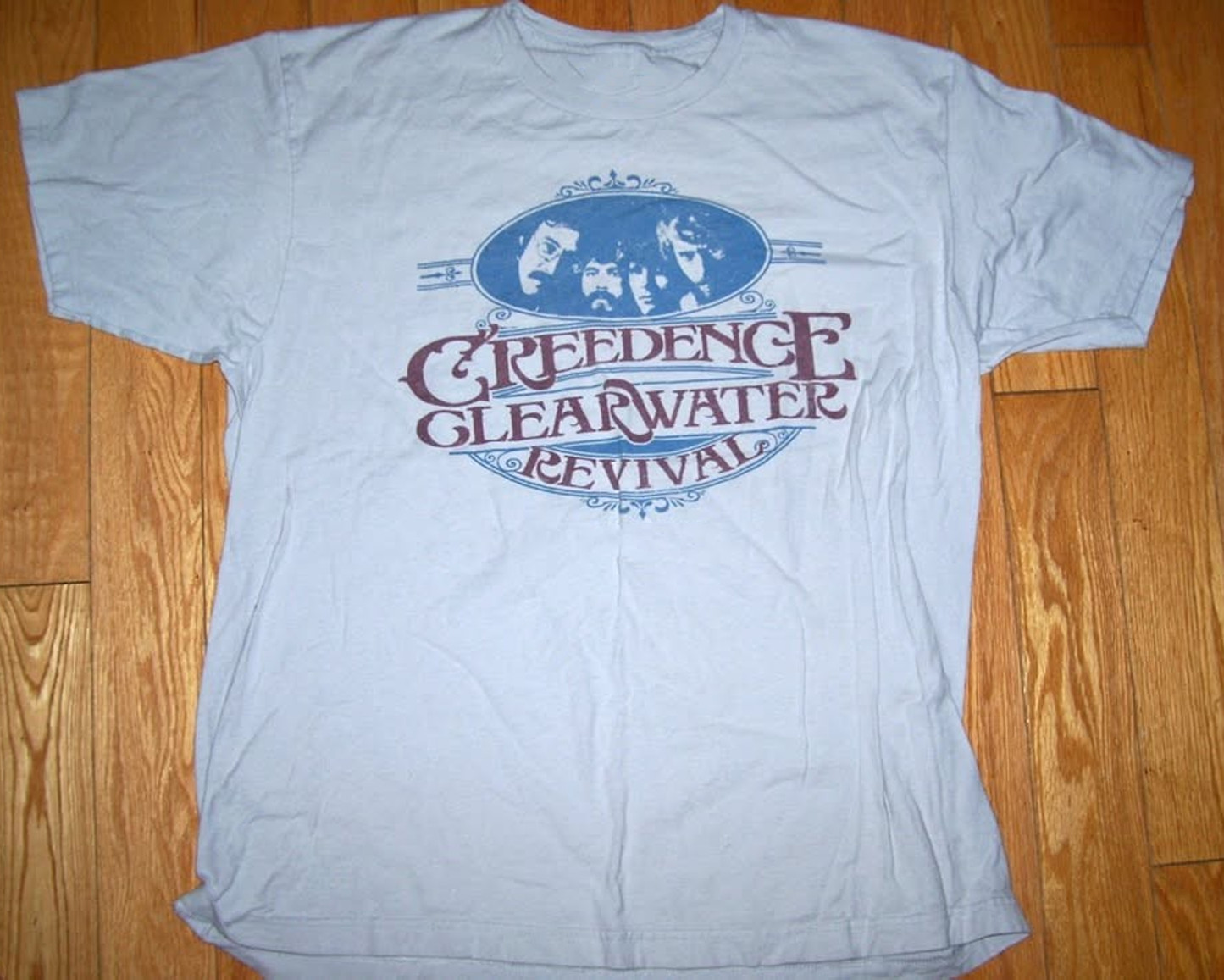 Creedence Clearwater Revival Band Blue color Unisex Shirt All Size LO634