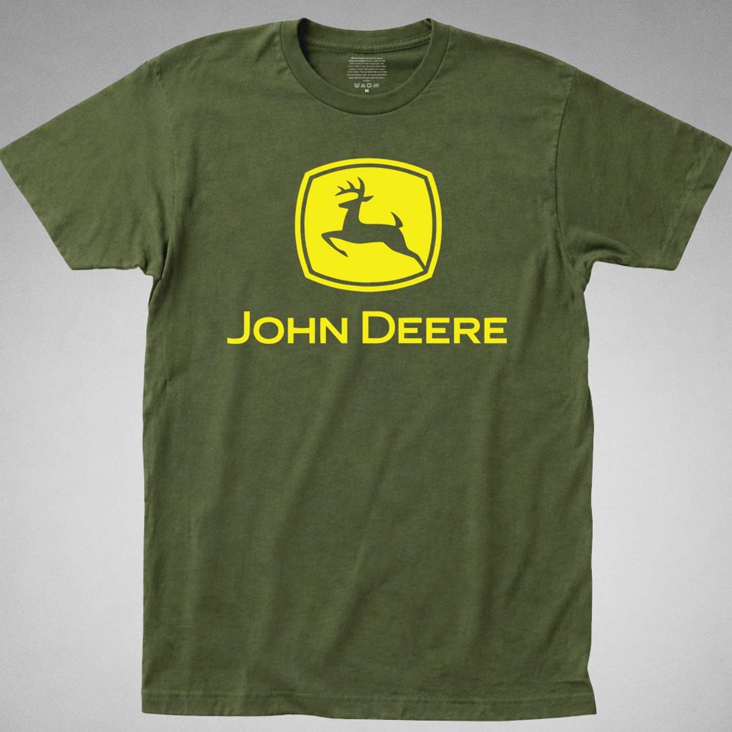 John Deere T-SHIRT deer tractor farmer logo Men’s graphic tee