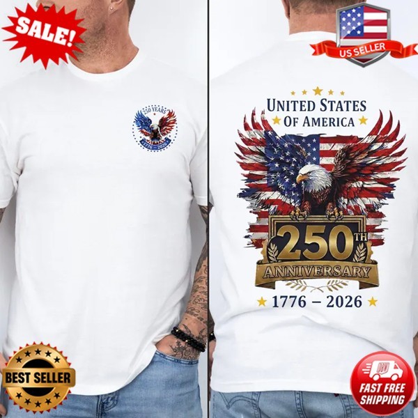America 250 shirt, USA 250th Year America’s Patriotic Birthday T-Shirt S-5XL