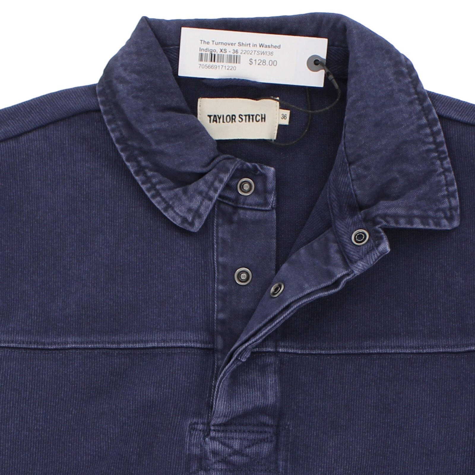 Taylor Stitch Shirt, Men’s The Turnover Long Sleeve Collared Shirt, MSRP $128
