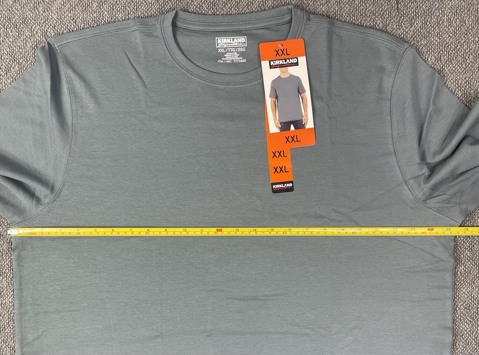 Kirkland Signature Men’s 100% Pima Tee Pick Your Size & Color NWT