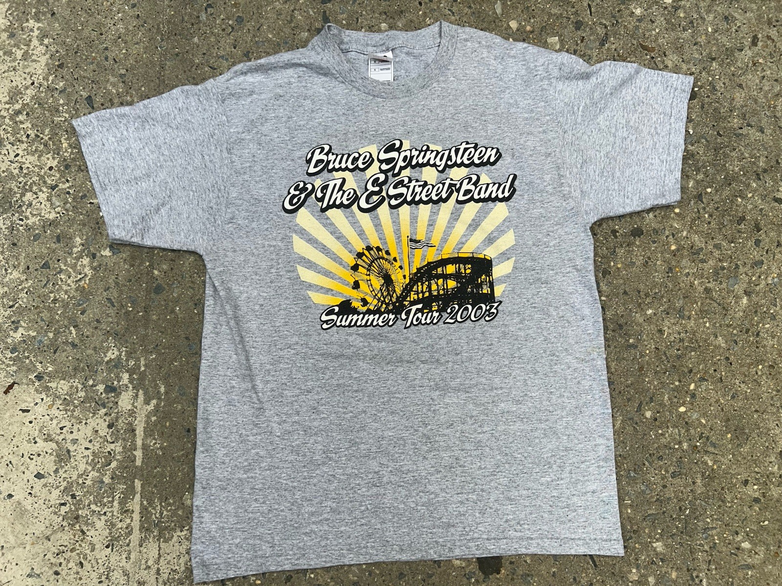 Bruce Springsteen & The E Street Band Vintage 2003 Summer Tour Shirt L
