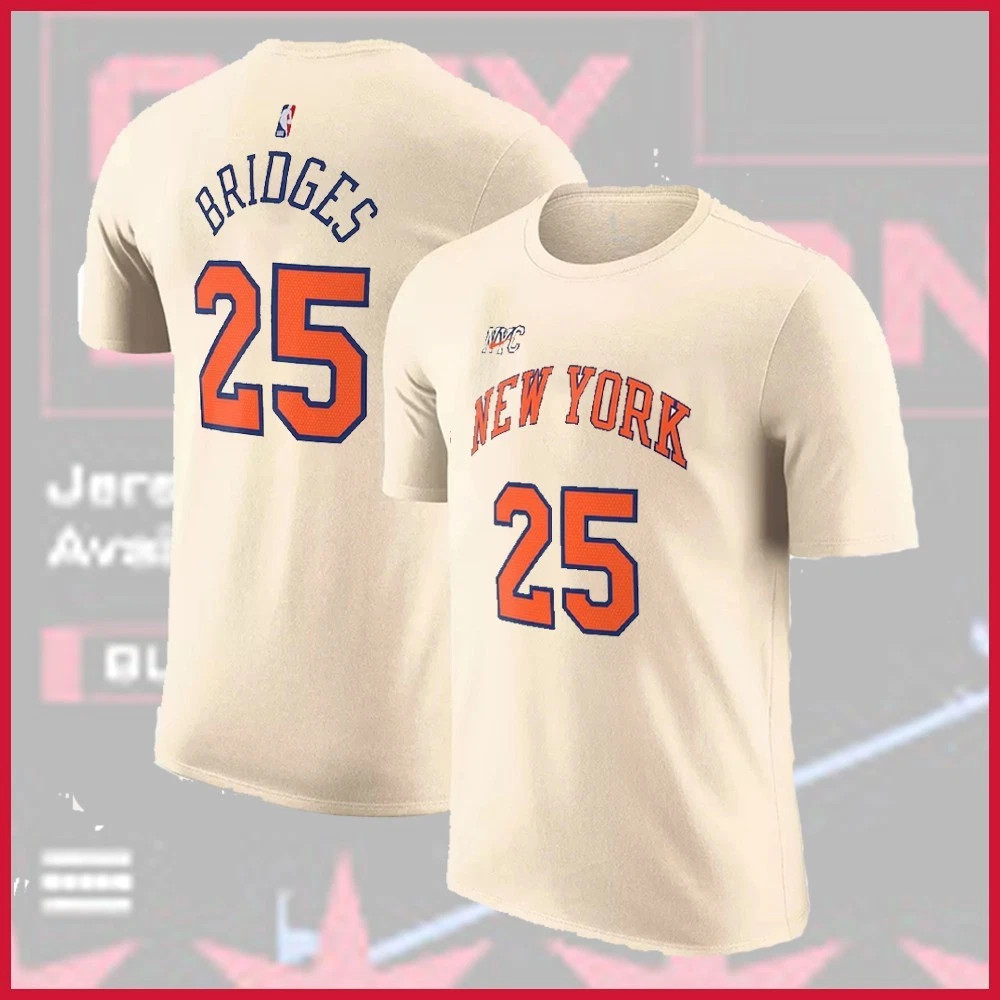 🔥McBride, Brunson, Anunoby, Towns New York Basketball Team 2025/26 City Edition