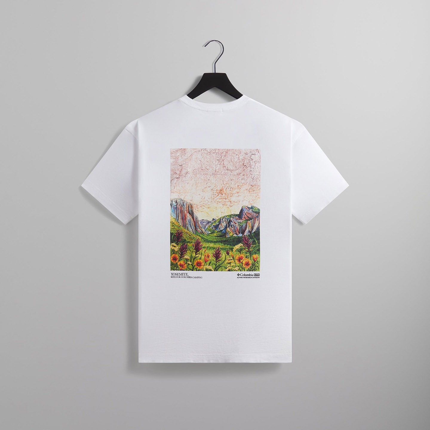KITH FOR COLUMBIA COTTON PRINT TEE UNISEX