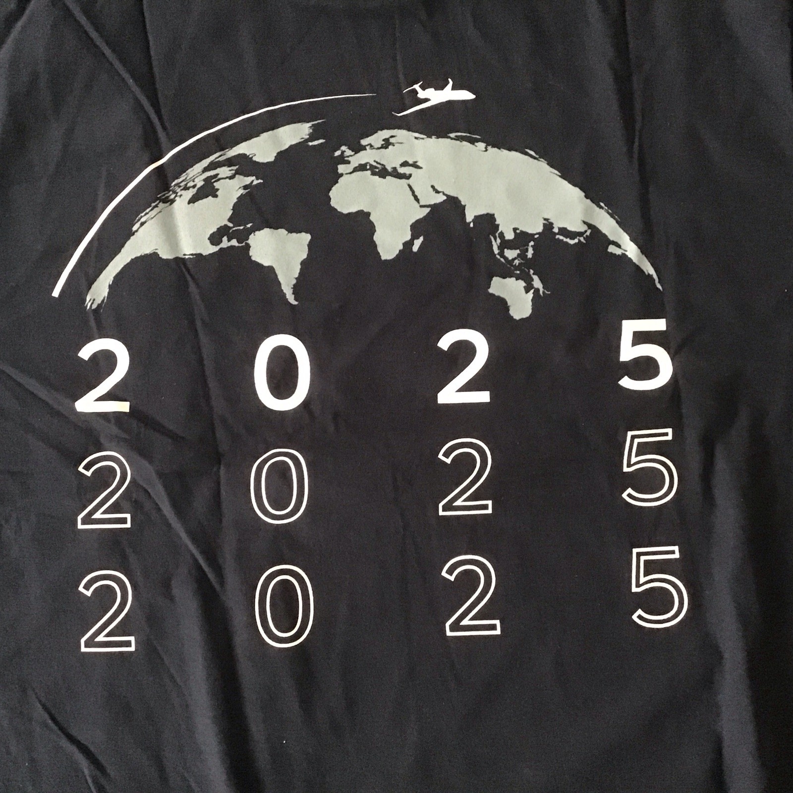 Gulfstream Aerospace, G800 Certified, 2 Sided Blue SS T-Shirt Adult Size XL