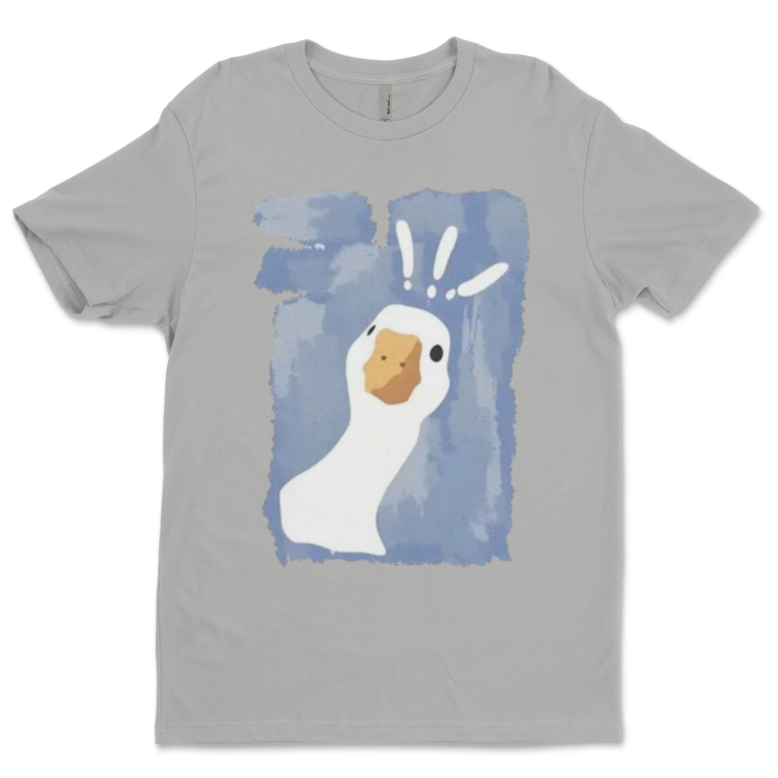 DTF Surprise duck/ Custom Unisex Soft Style T-Shirts, Next Level- Cotton
