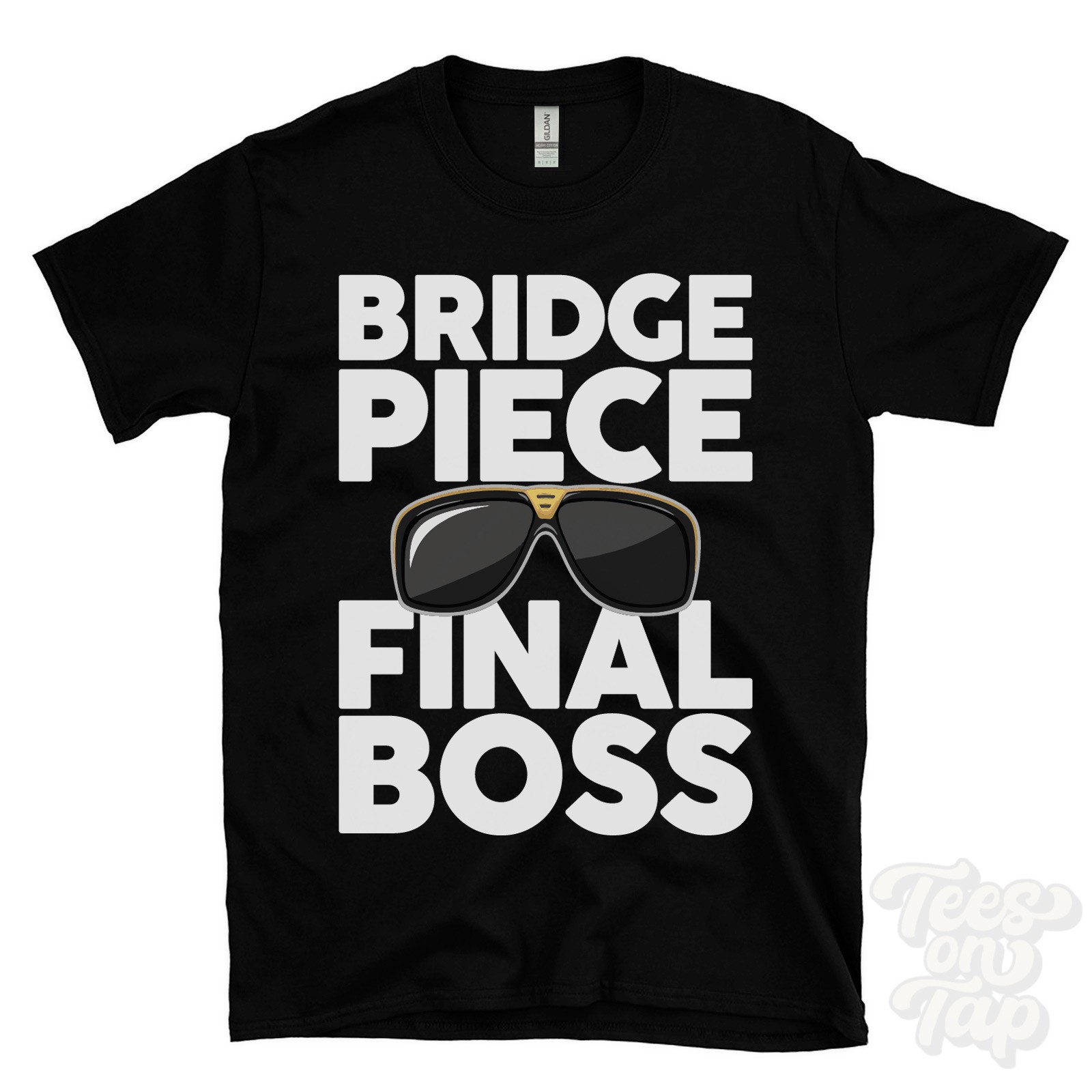 BRIDGE PIECE FINAL BOSS T-SHIRT funny xmas gift kirton lincolnshire england