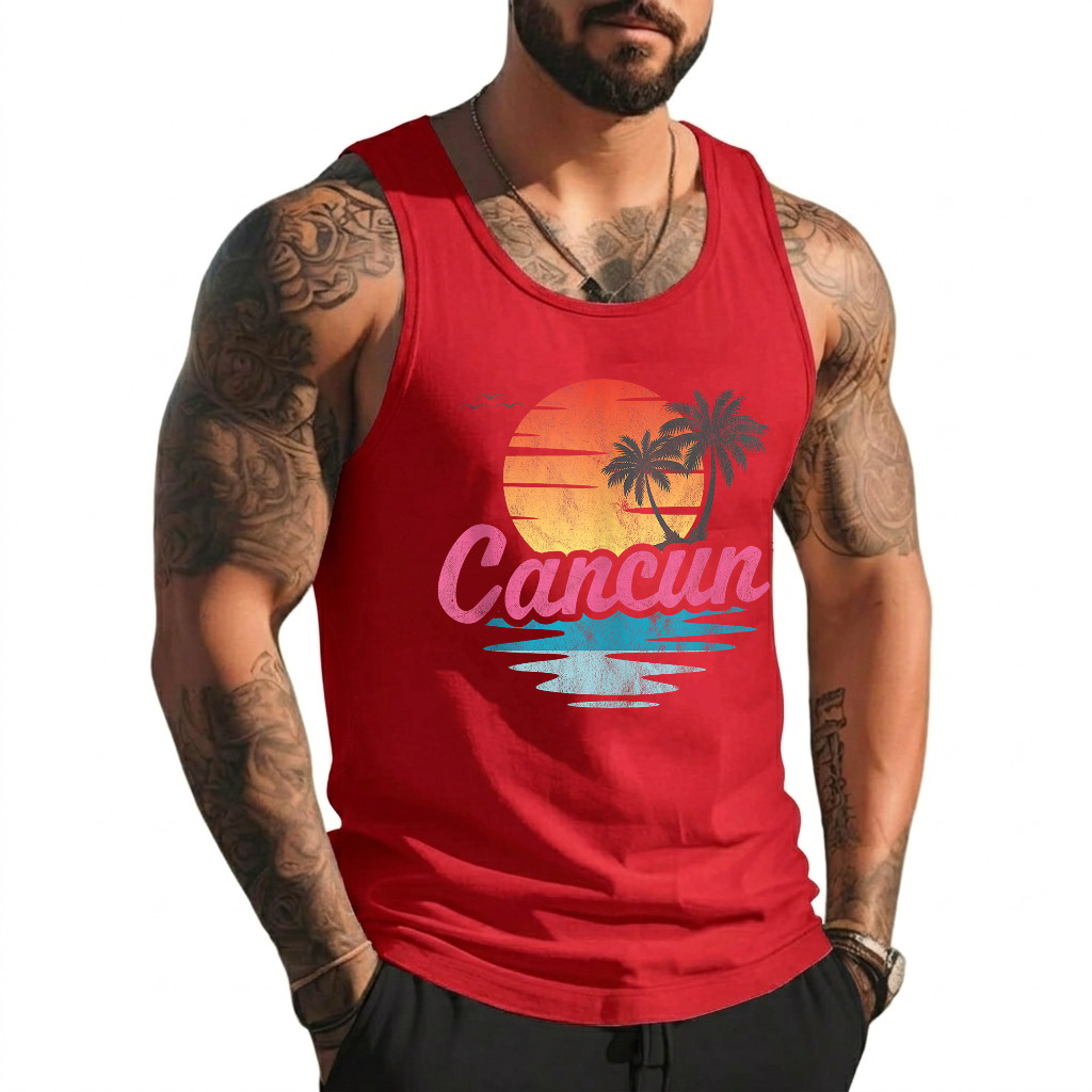 Cancun Summer Vacation Tank Top