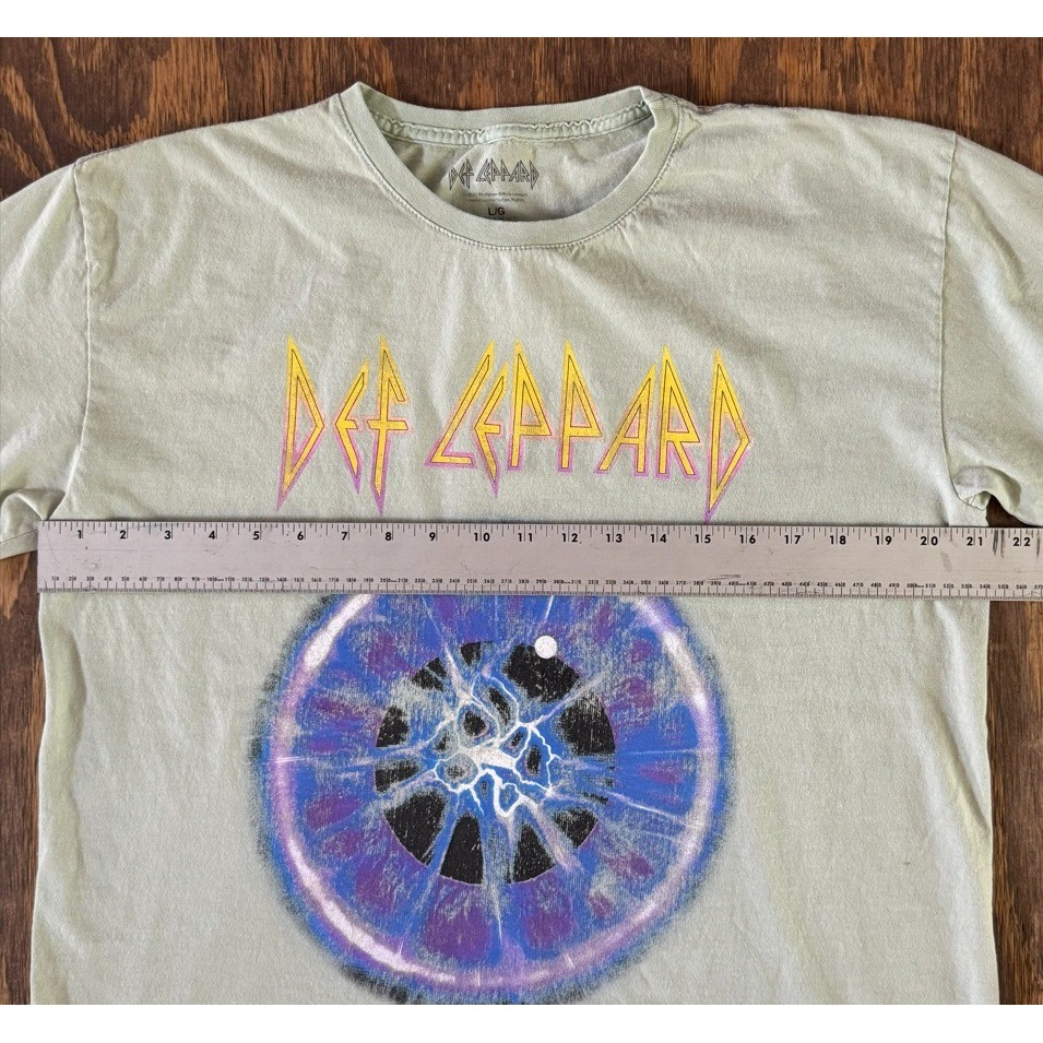 Def Leppard Adrenalize T-Shirt Large 2022 Rock Band Graphic Tee