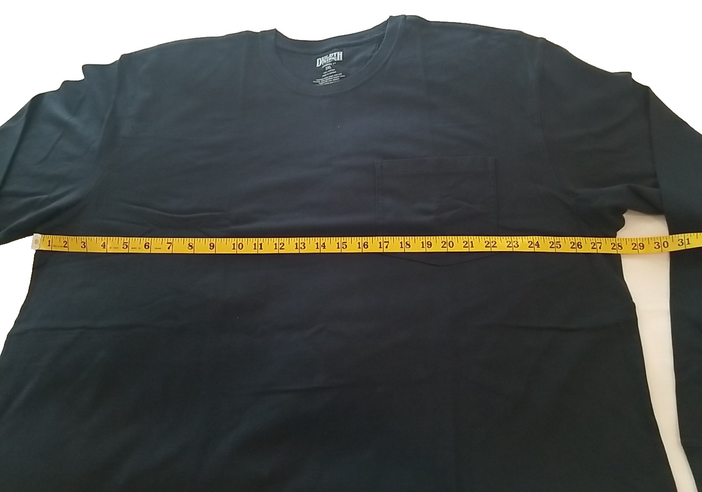 (3) Duluth Trading Co Men’s Long Tail T 2XL 100% Cotton Pocket Shirt #95687 New