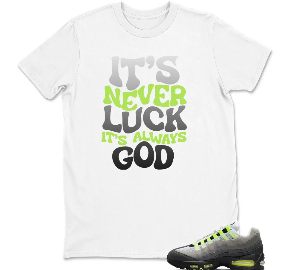 Air Max 95 Big Bubble Neon Yellow Black Cool Grey 2026 OG T Shirt Match It Never