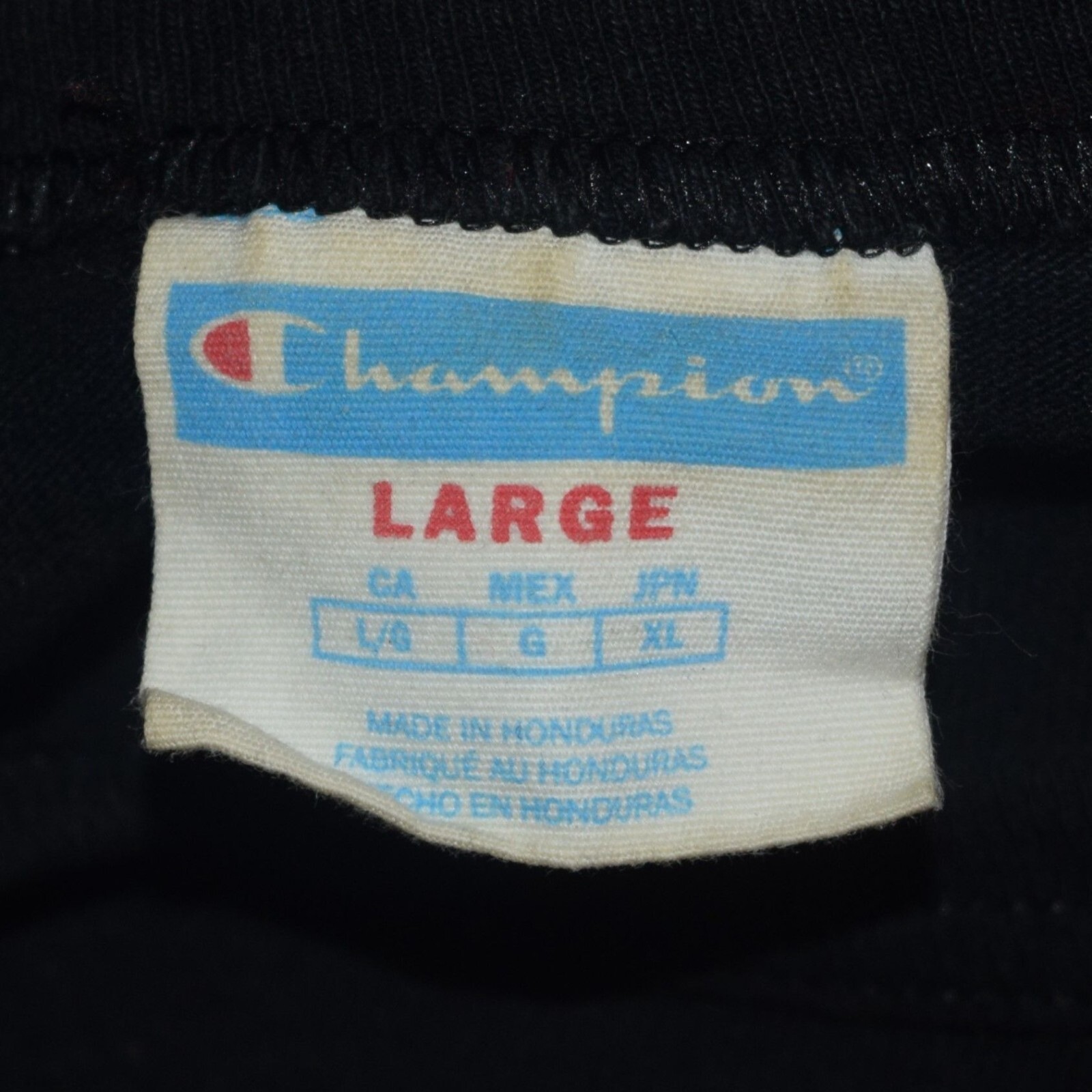 CHAMPION Men’s Sz L Embellished Tee T-SHIRT