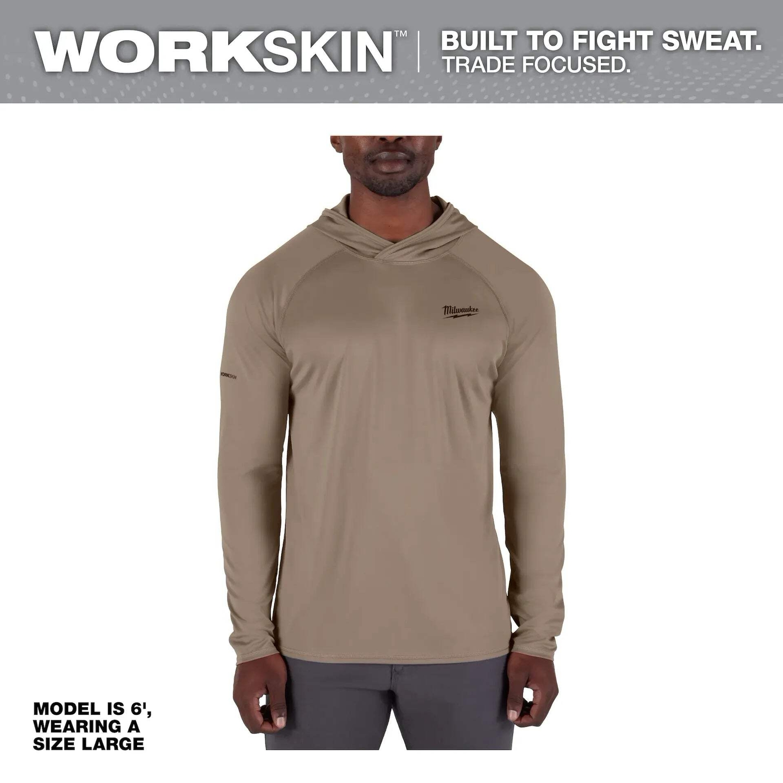 Milwaukee M550 WORKSKIN™ Hooded Sun Shirt