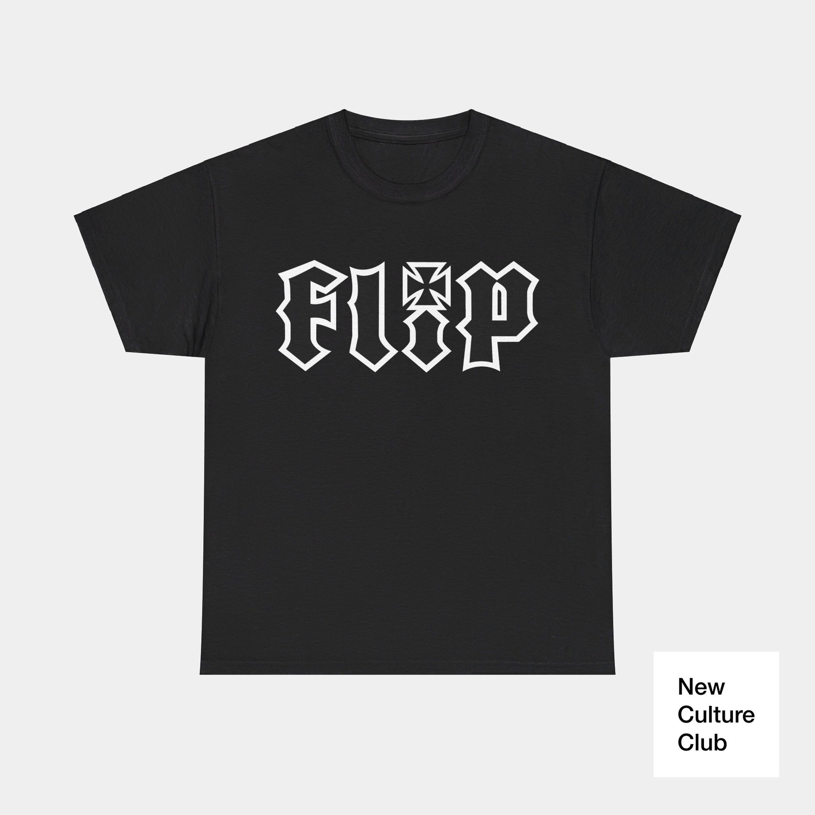 Flip Skateboards Skate Classic 90s Premium Design T Shirt Colors Appleyard Black