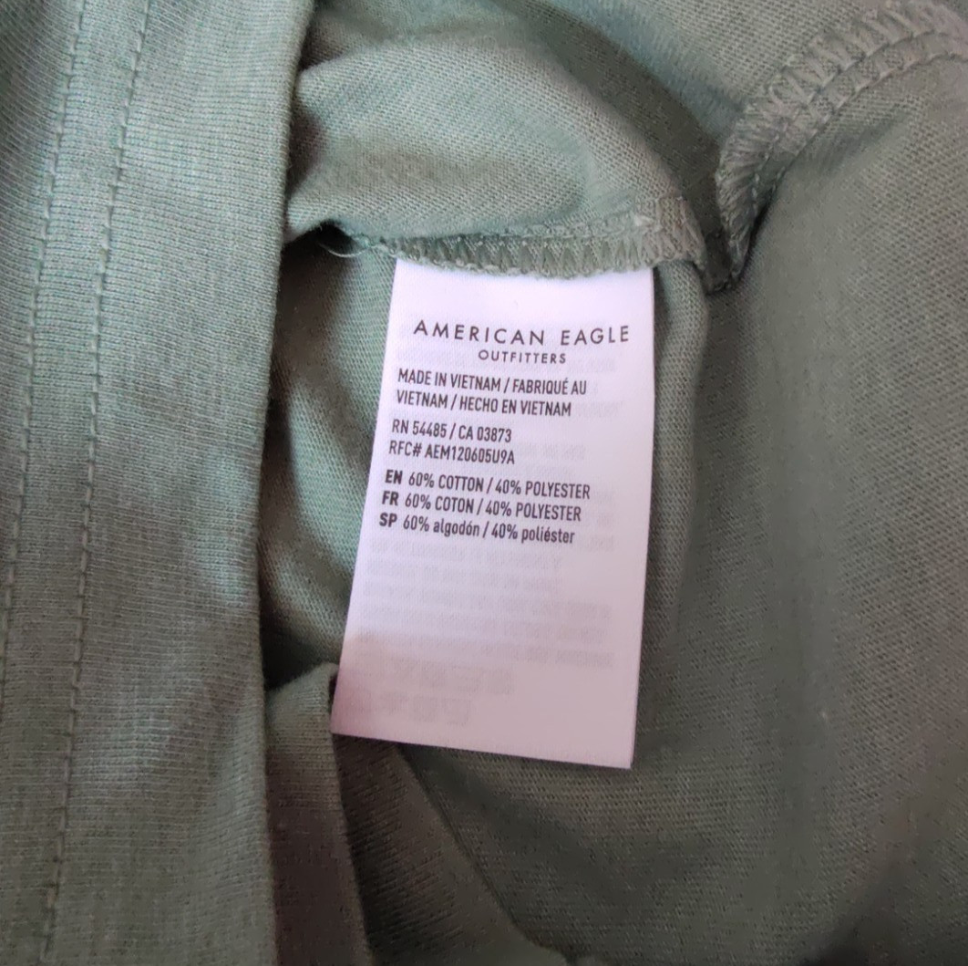 American Eagle Outfitters Men’s Youth Cotton Blend T-Shirt Size XS ST30