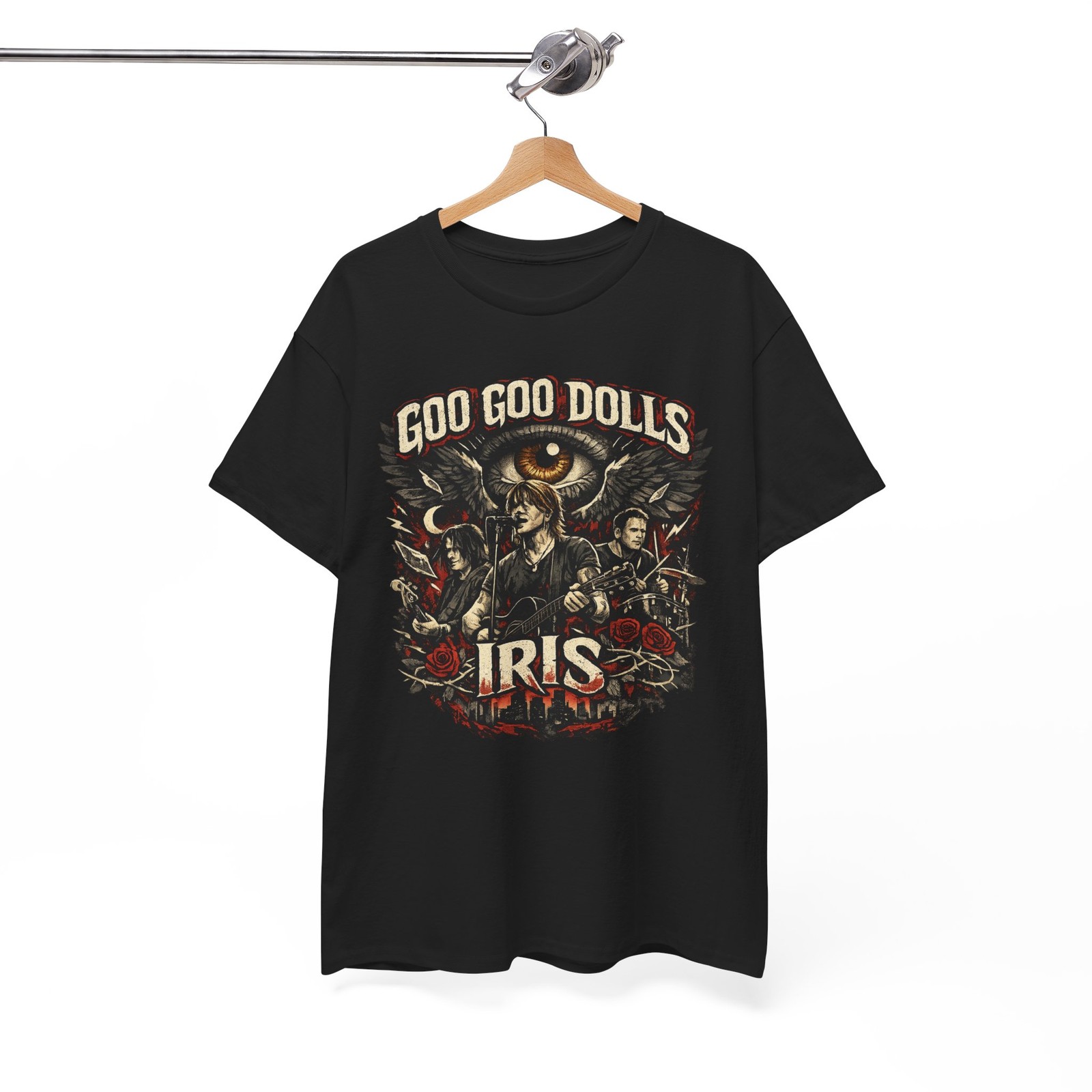The Goo Goo Dolls Iris New York Retro Vibe Vintage Look cd vinyl tour Fan shirt