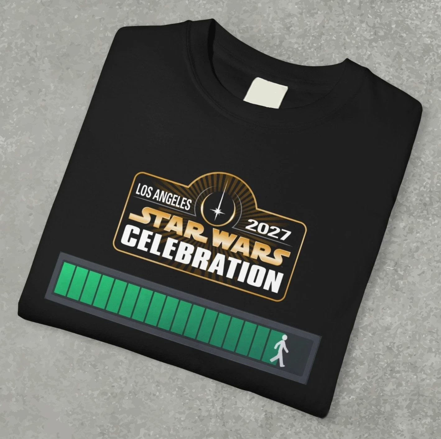 Funny 2027 Star Wars Celebration Shirt, star wars celebration 2027 walking man