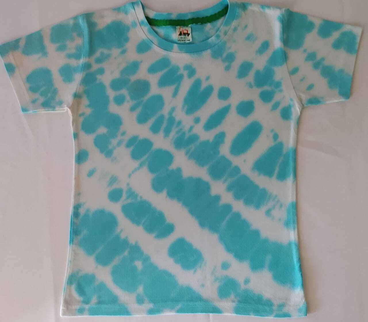 Tie Dye T-Shirt Retro Festival Batik Rave Top Tee Tie Dye Unisex T-Shirt Teens T