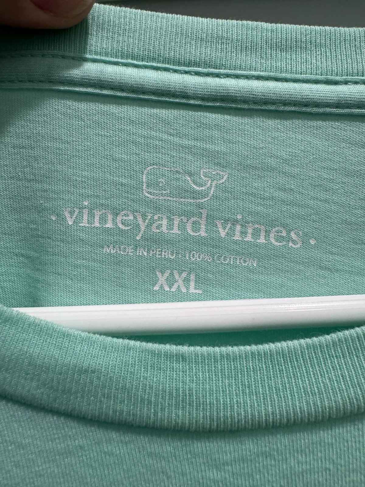 Vineyard Vines Men’s XXL Green Long Sleeve Crew Neck Graphic Pocket T-Shirt