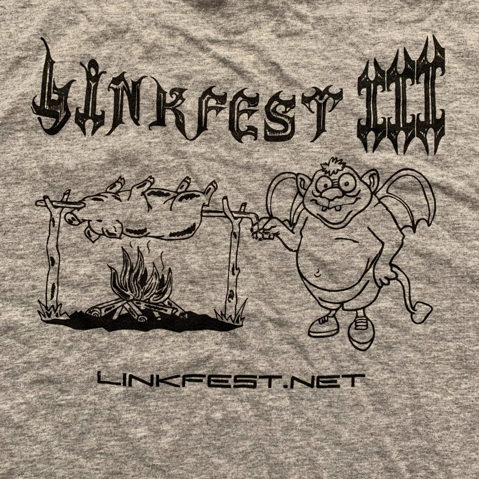 Vintage Y2K Linkfest III Grunge Punk Metal Alt Goth Emo Rock Festival T-Shirt M